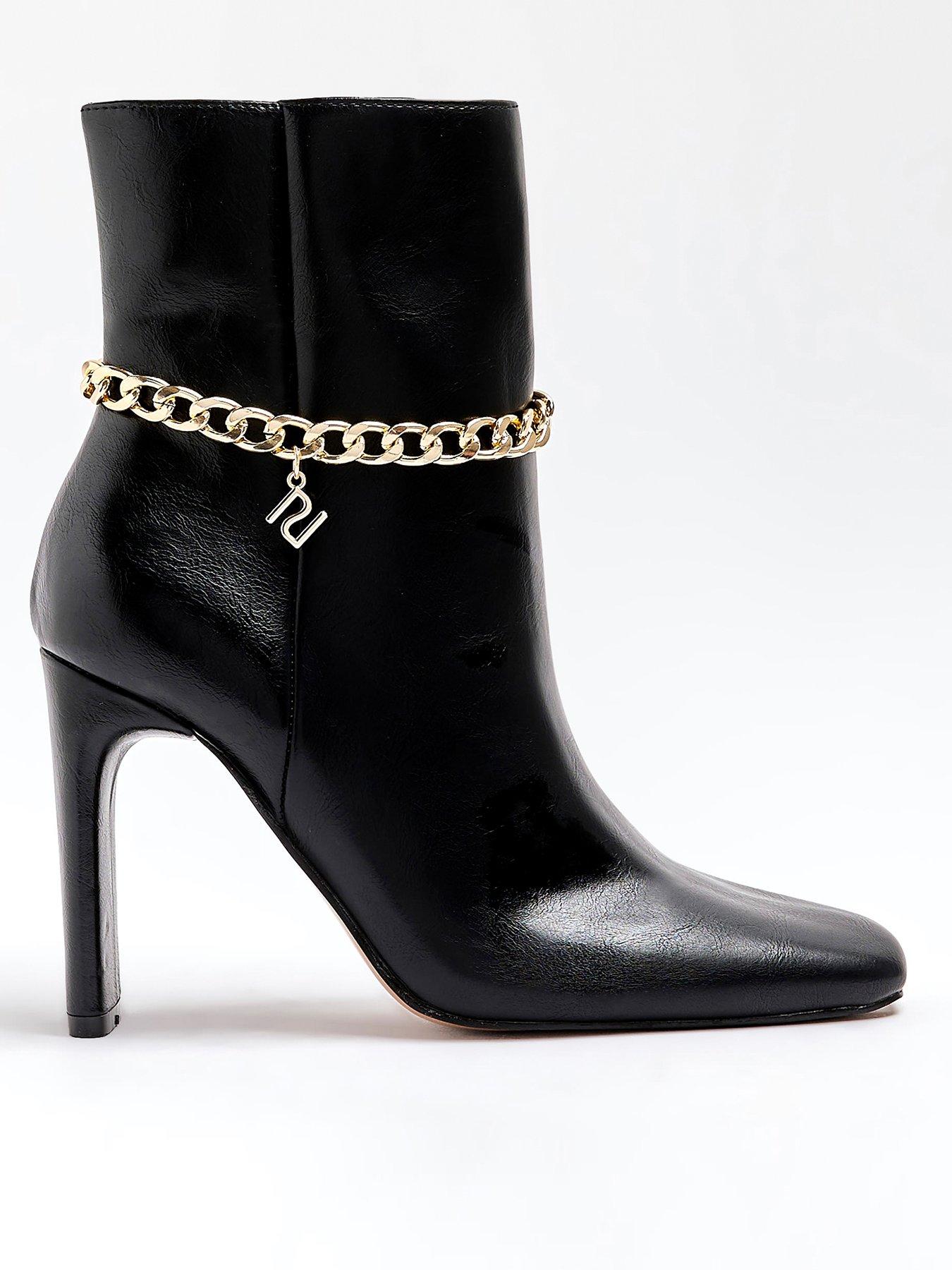 River island padlock store boots
