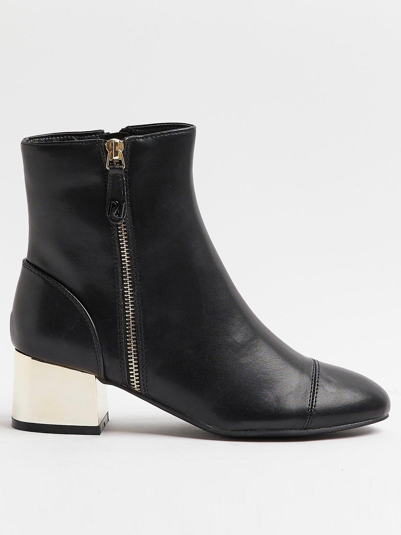 River island best sale heeled ankle boots