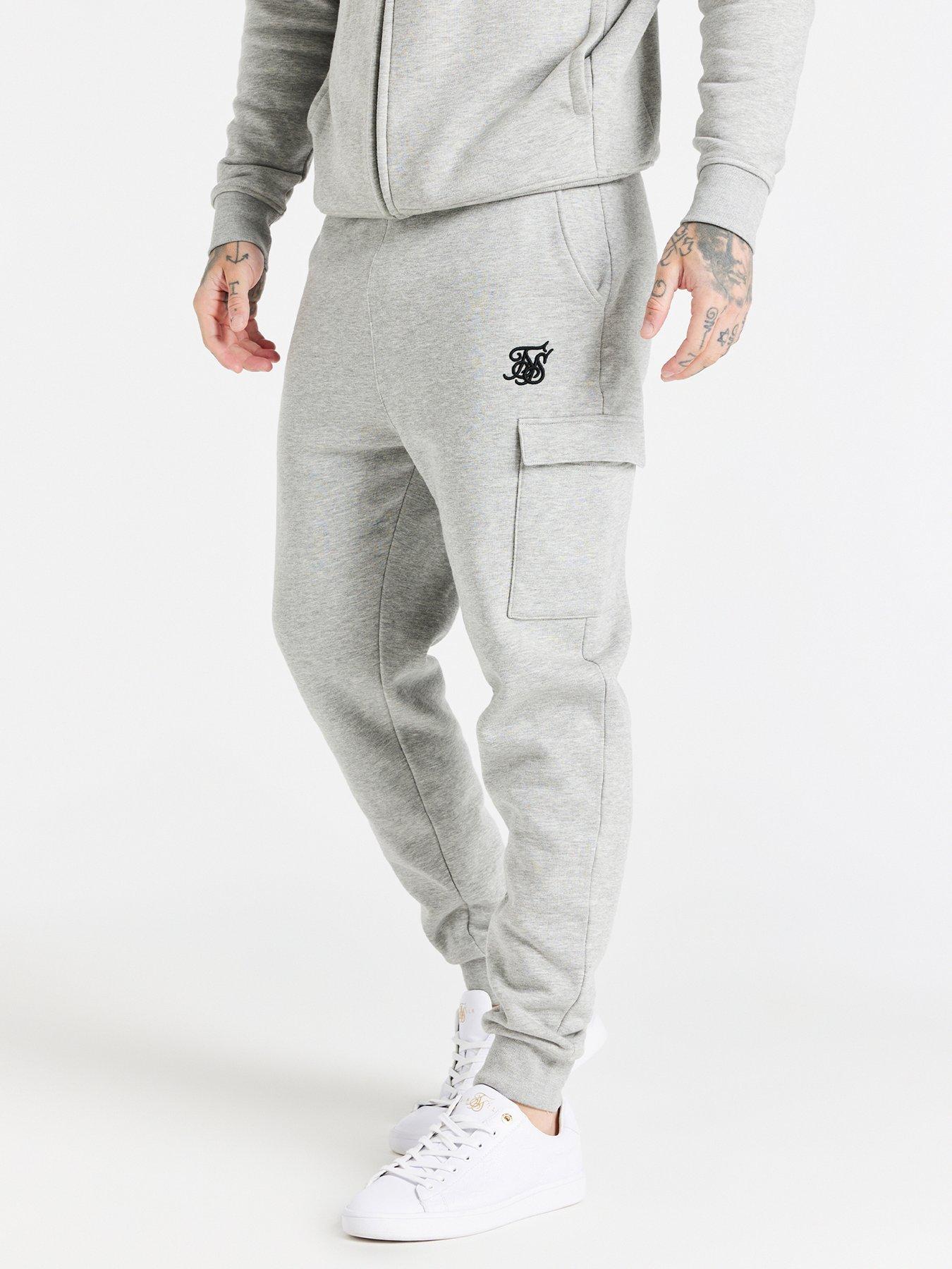 siksilk astro fade poly track pants