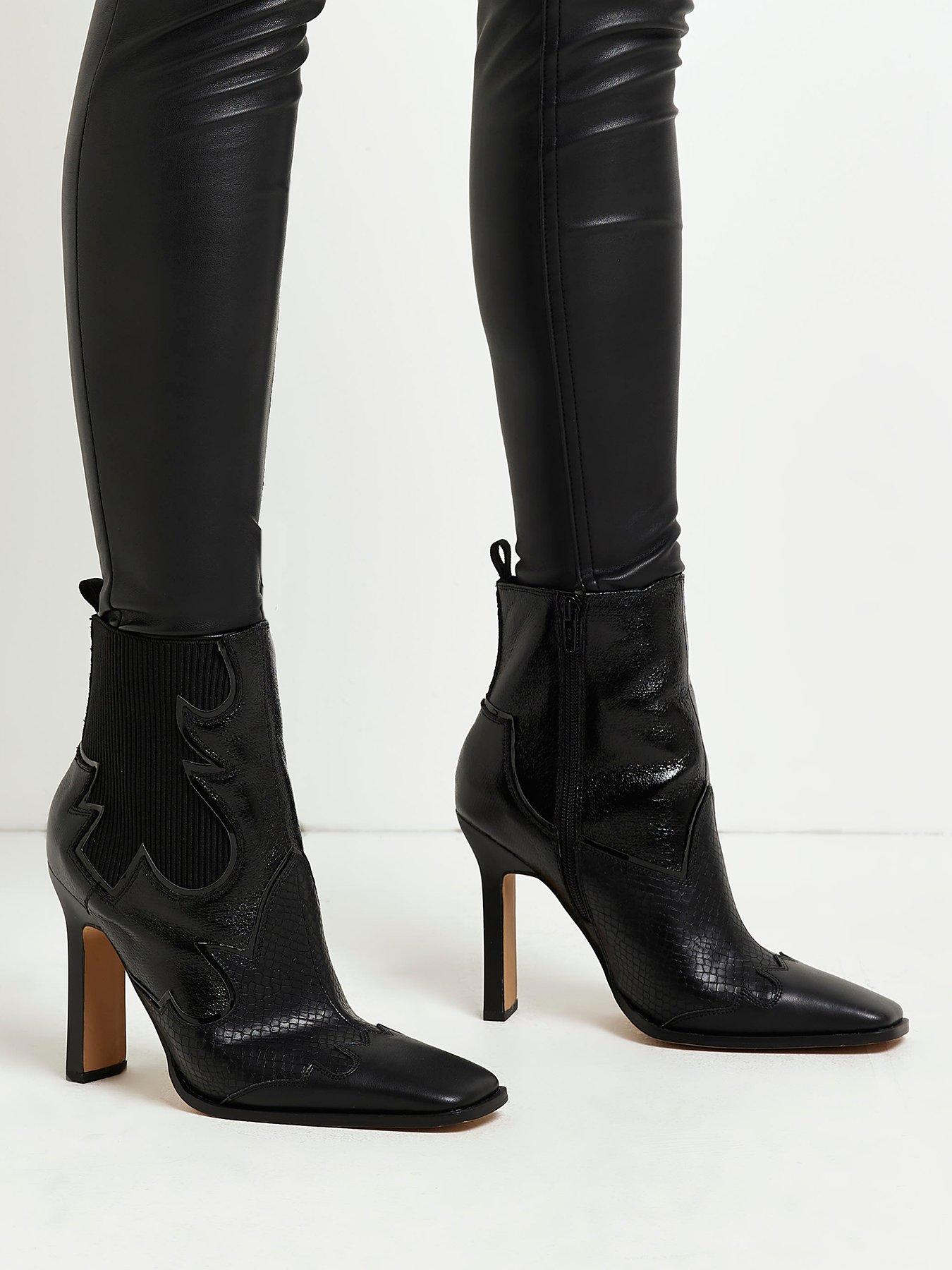 river island cowboy boots