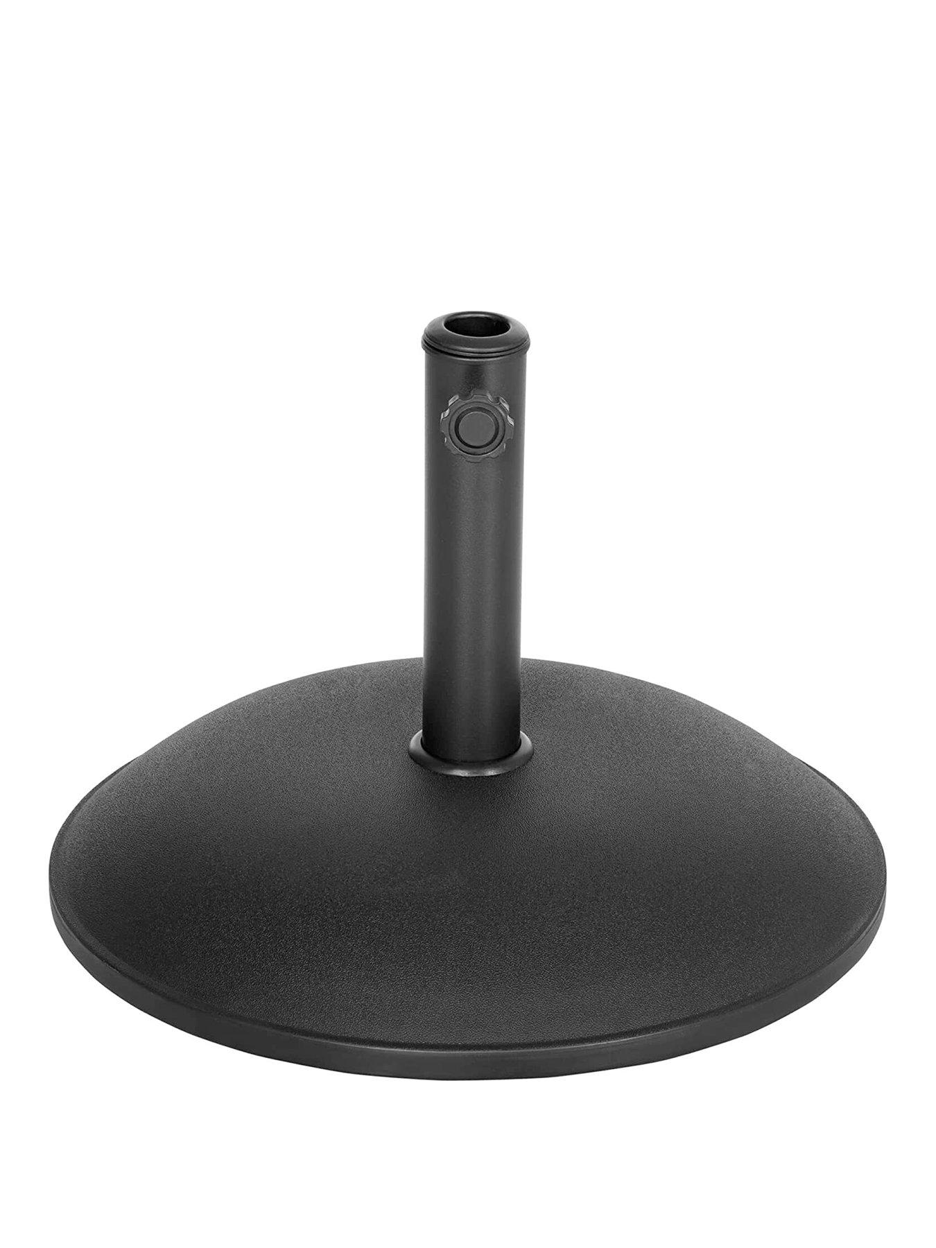 undefined 20kg Umbrella Base - Grey/Black