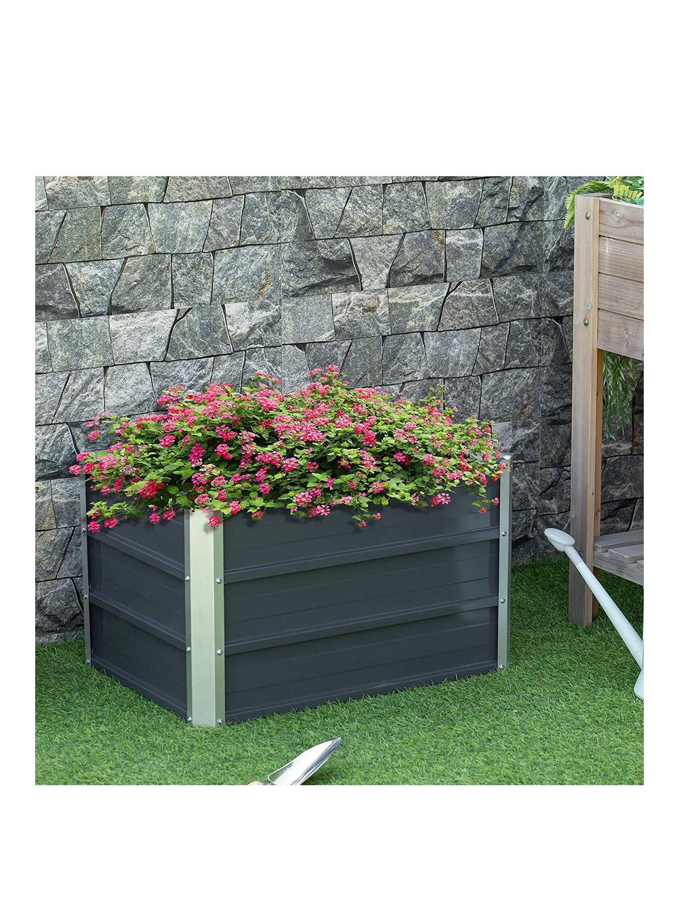 outsunny-outsunny-raised-garden-bed-elevated-metal-planter-box-for-vegetables-herbs-flowers-66l-x-47w-x-40hcm