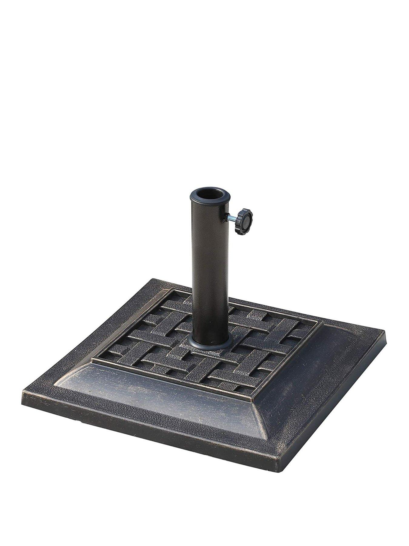 Image 1 of 7 of OutSunny Square Shape Umbrella Stand&nbsp;-&nbsp;Bronze
