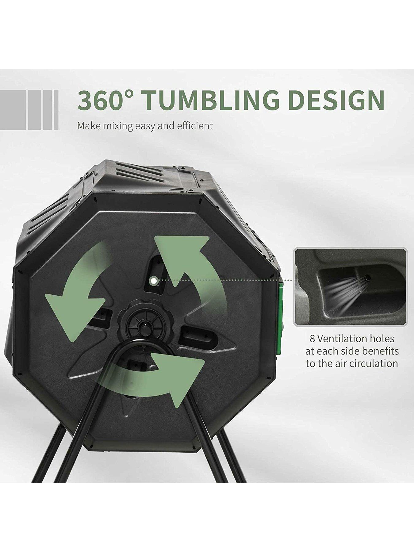 outsunny-outsunny-garden-compost-bin-dual-tumbler-rotating-outdoor-composter-with-sliding-doorsoutfit