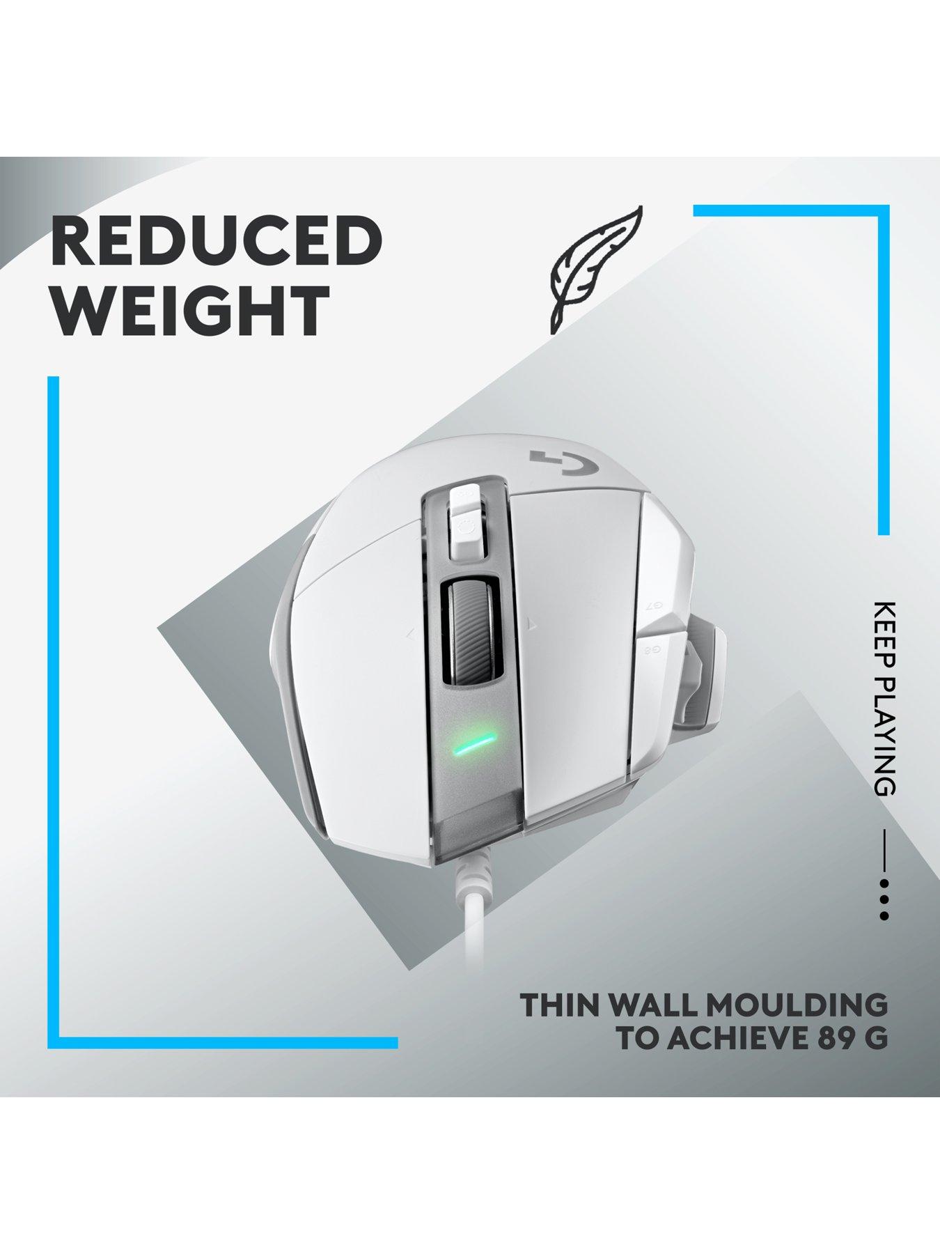 Image 6 of 8 of LogitechG G502 X Wired Gaming Mouse, HERO 25K gaming sensor, compatible with PC/Mac - Black