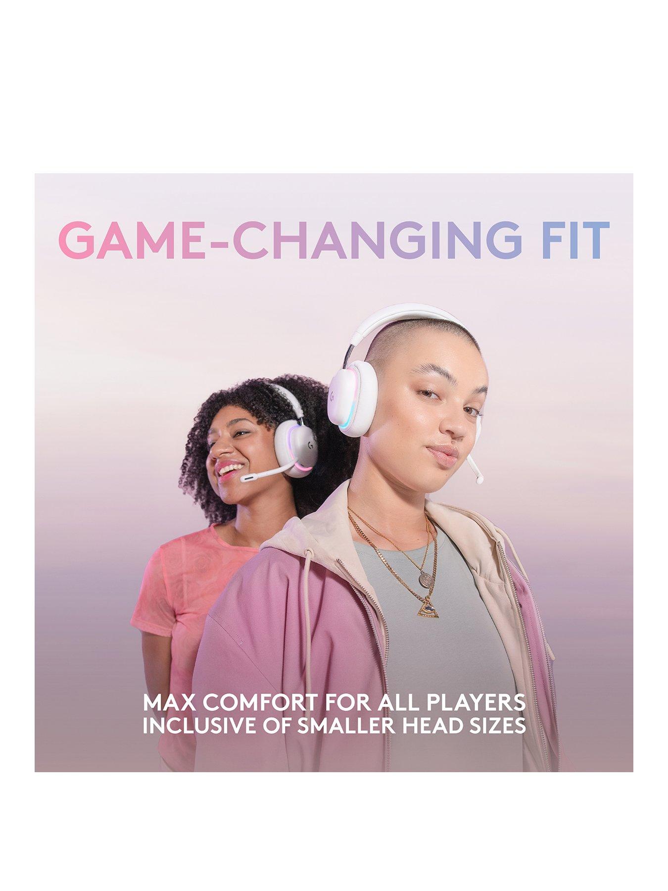 Image 2 of 8 of LogitechG G735 Wireless Gaming Headset, Compatible with PC, Mobile Devices - White