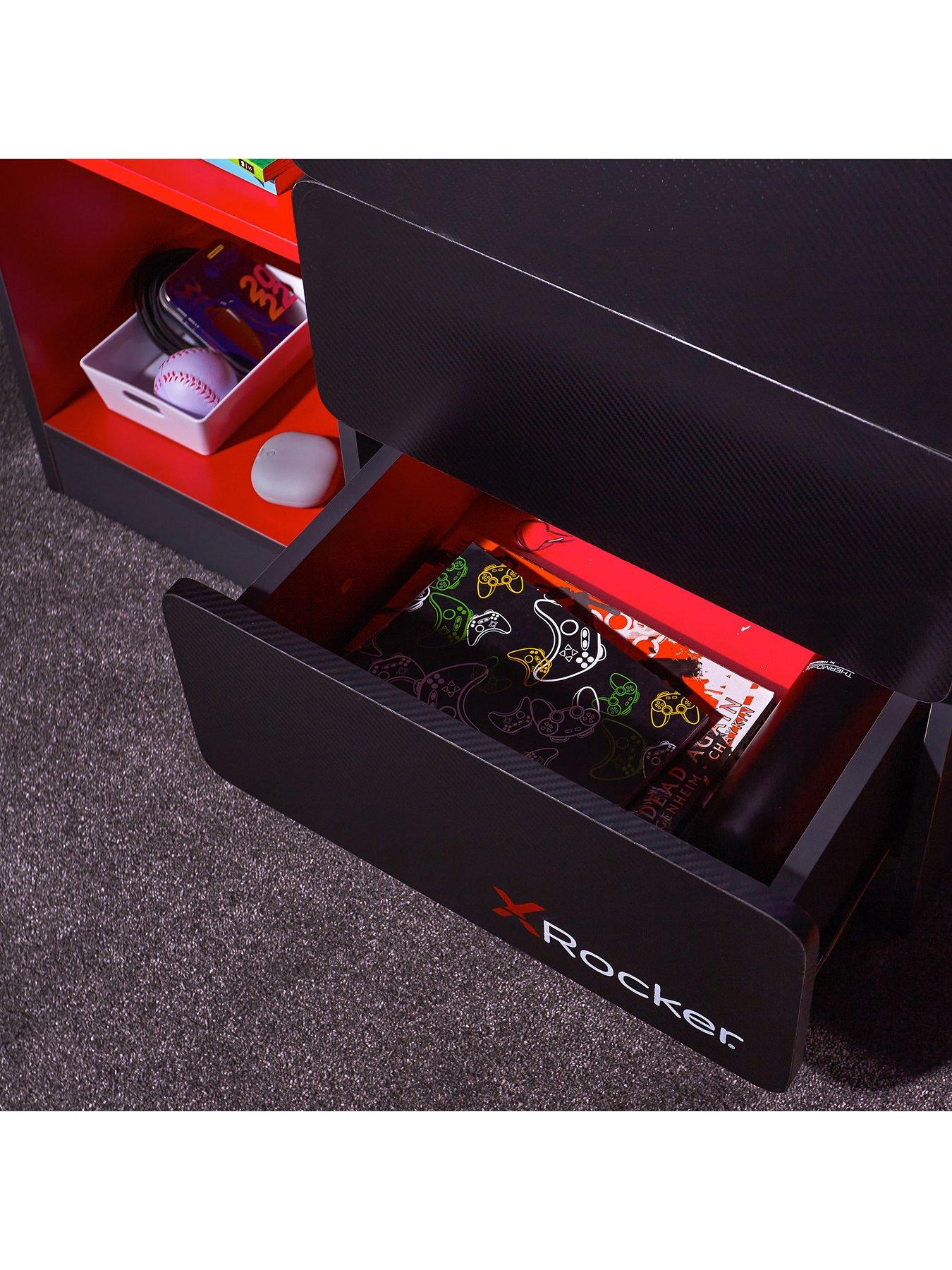 x-rocker-carbon-tek-gamingnbspstorage-sideboard-withnbspdrawers-shelves-and-ledsoutfit