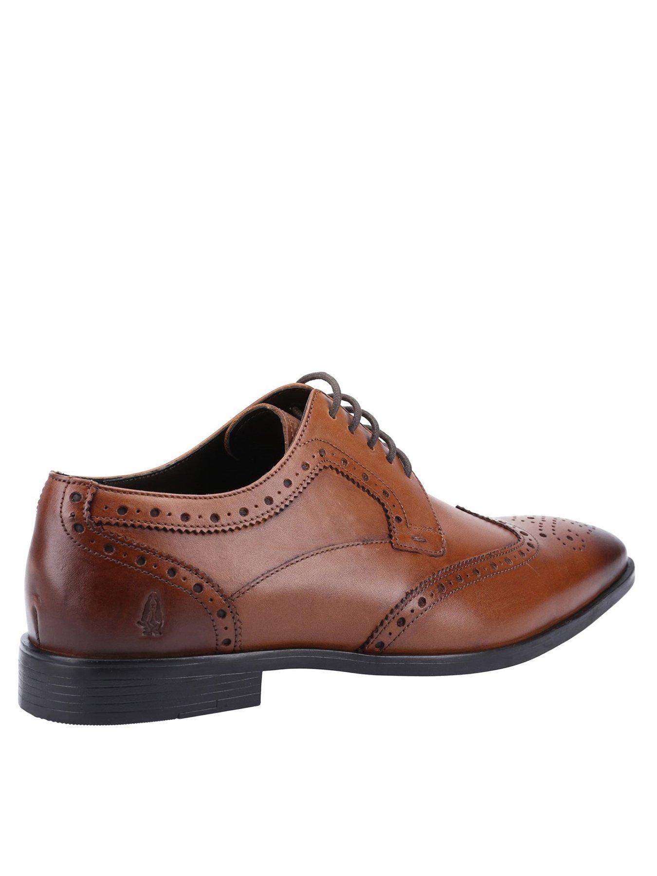 Image 2 of 4 of Hush Puppies Elliot Brogue Shoes - Light Brown