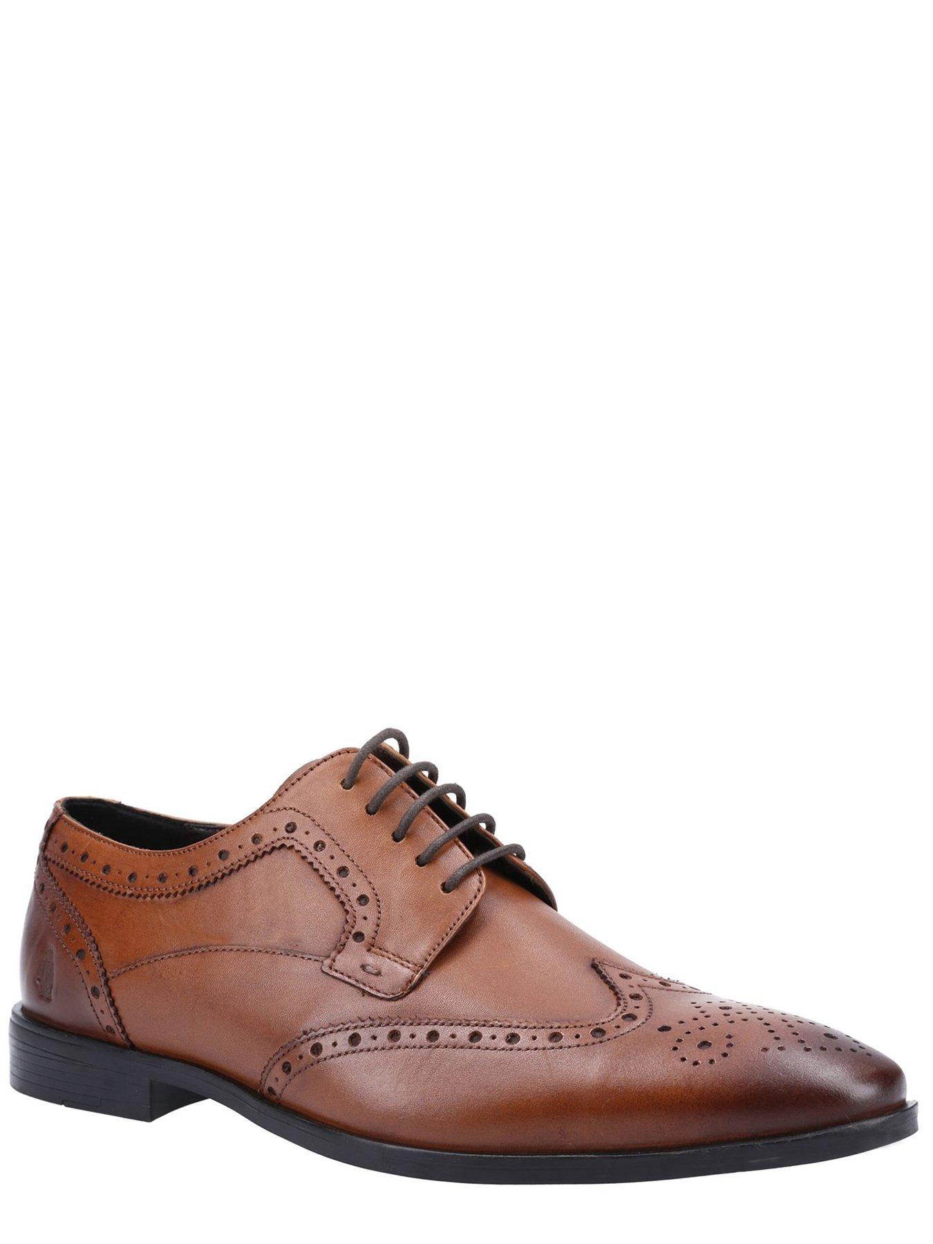 Image 3 of 4 of Hush Puppies Elliot Brogue Shoes - Light Brown