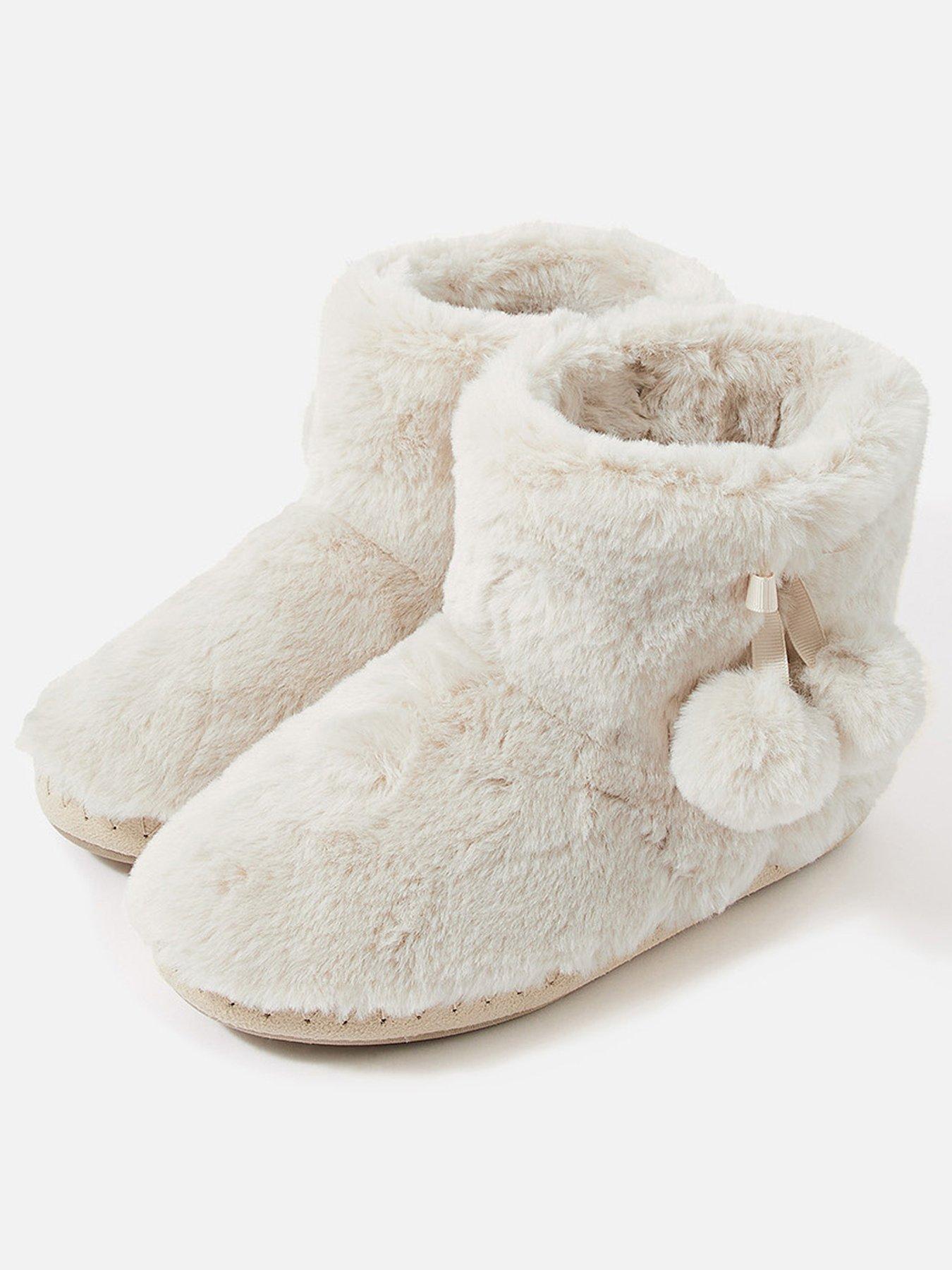 Accessorize Super Soft Slipper Boots Grey Very Ireland