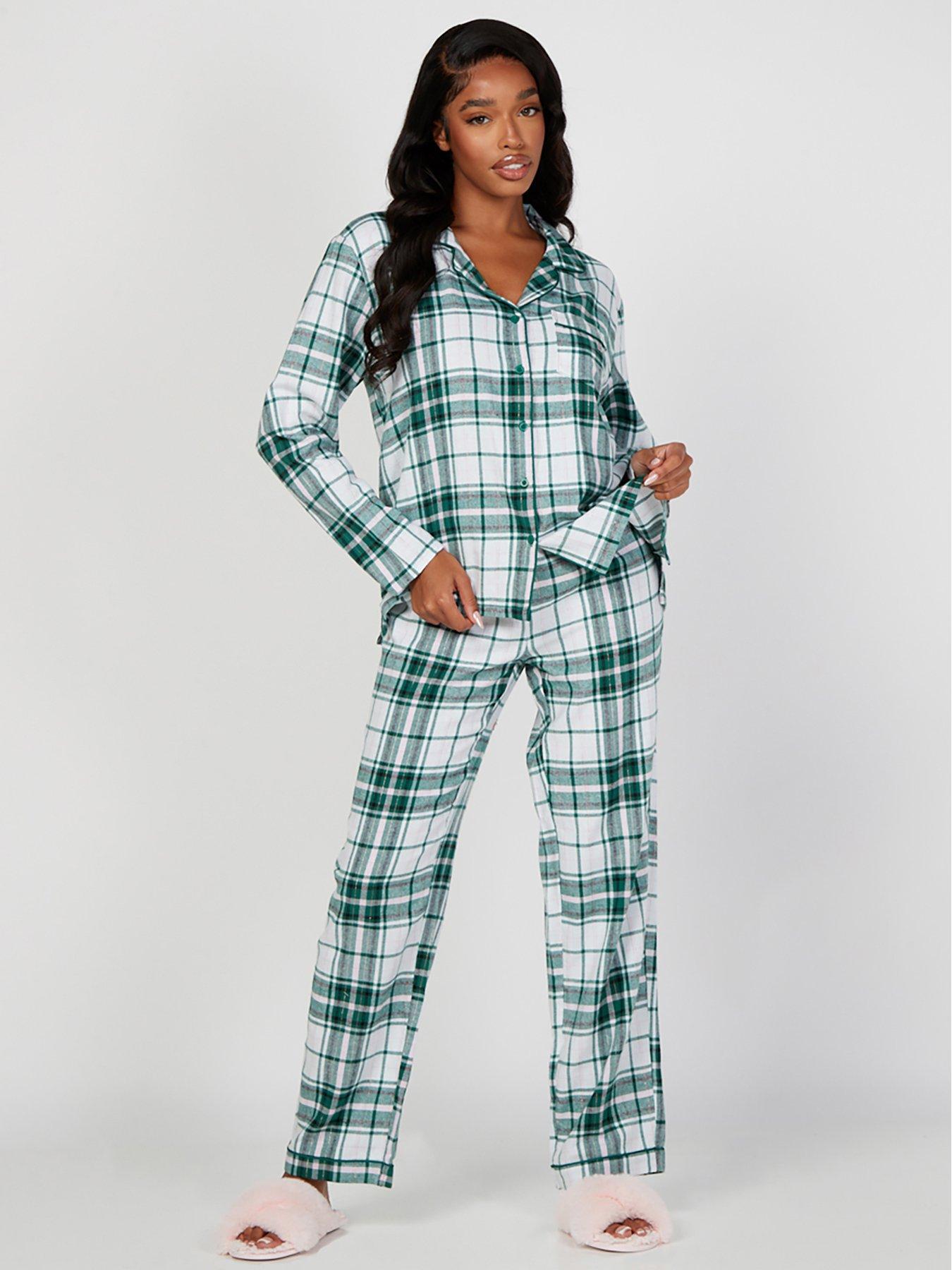 HUNKEMÖLLER Twill Check Pyjama Shorts 