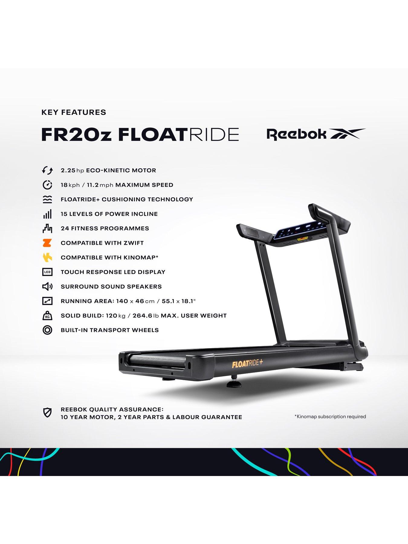 Image 4 of 8 of Reebok Reebok FR20Z FloatRide Treadmill