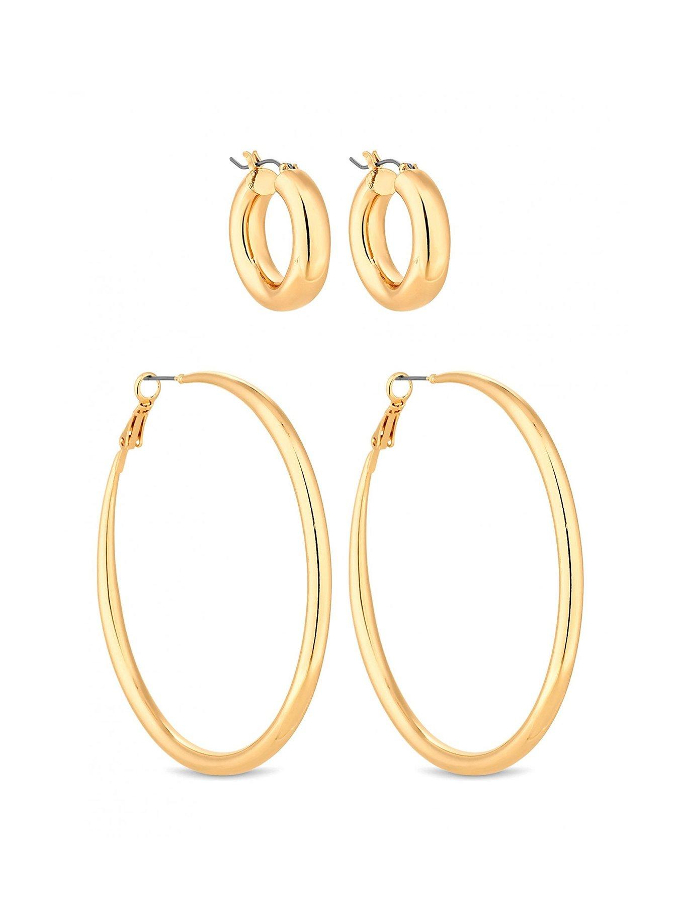 Hoop Earring: Women's Designer Earrings | Tory Burch