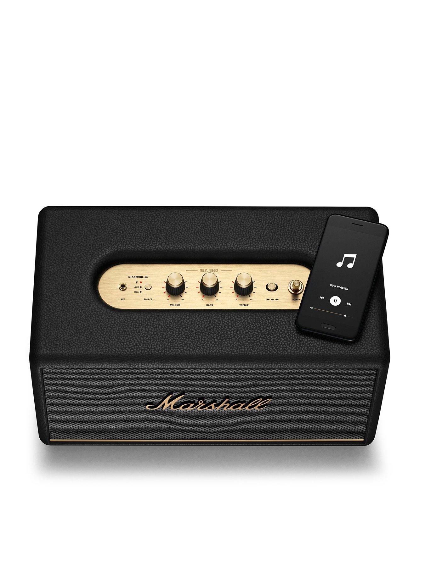 marshall-stanmore-iii-bluetooth-speaker-blackstillFront