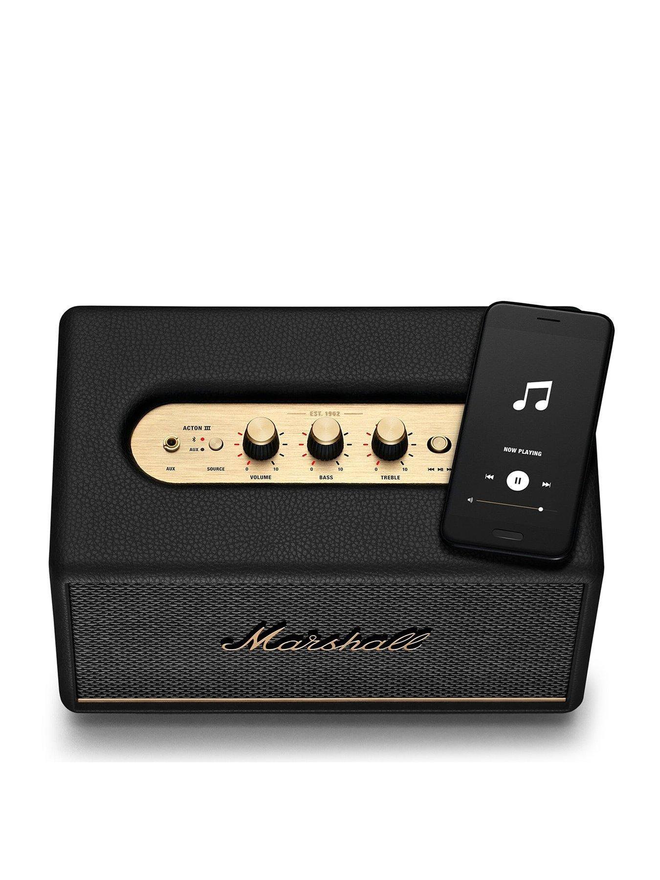 Image 3 of 6 of Marshall Acton III Bluetooth Speaker - Black