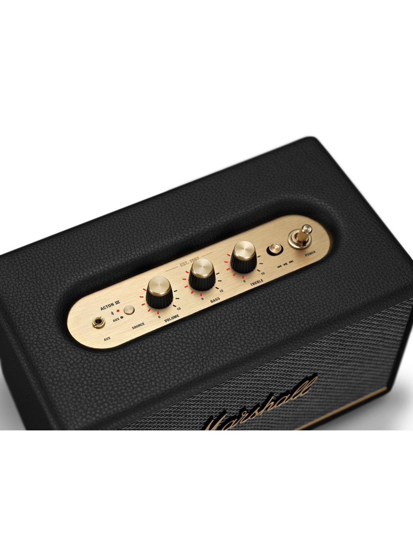 Image 6 of 6 of Marshall Acton III Bluetooth Speaker - Black