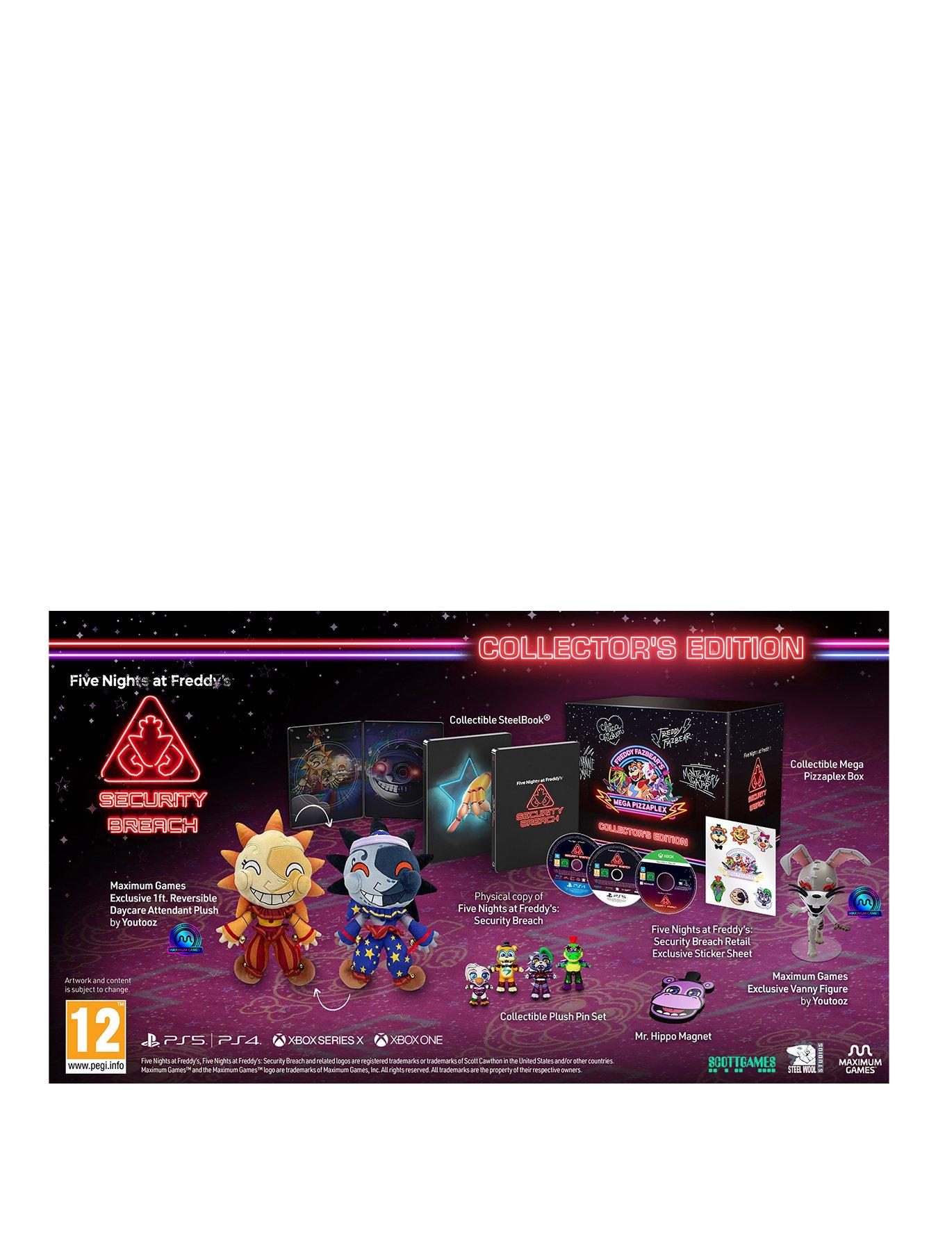 Jogo PS5 Five Nights at Freddy's: Security Breach Collectors Edition –  MediaMarkt