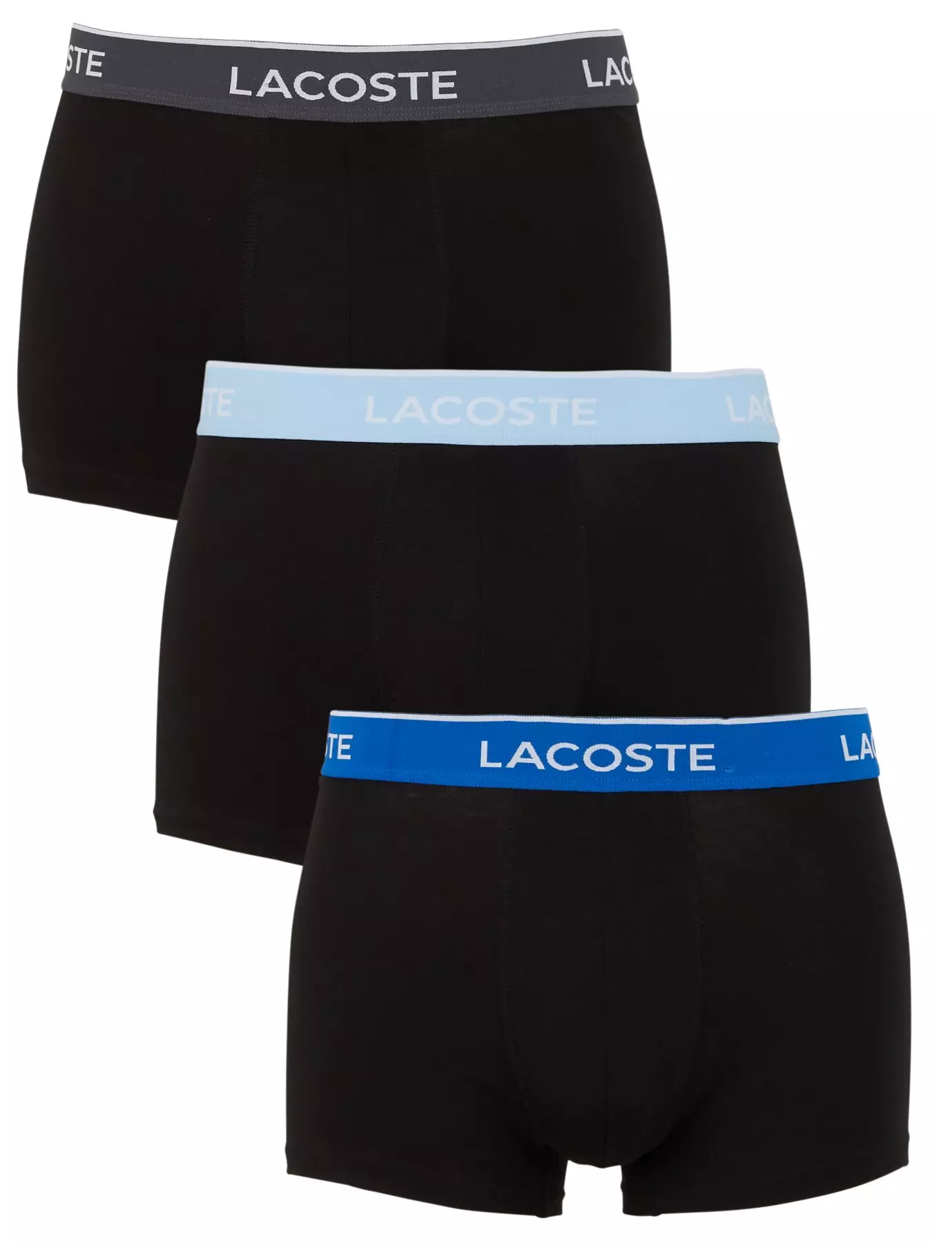 Underpants long 2-pack organic cotton soft waistband cuffs space