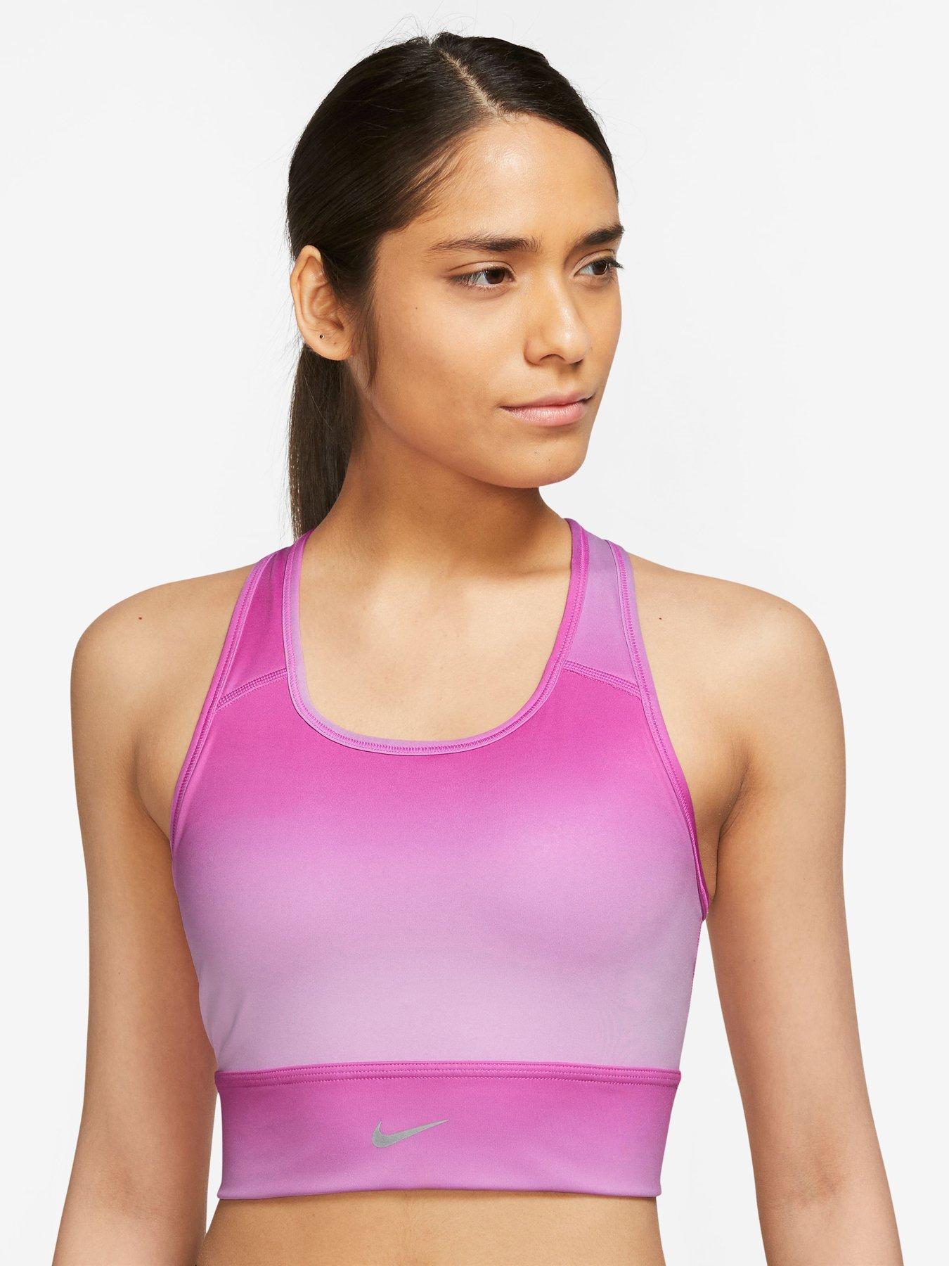 Nike women's swoosh pocket cheap sports bra