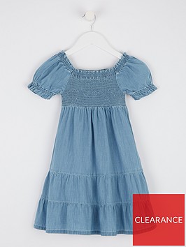 mini-v-by-very-girls-mini-me-sheered-chambray-dress