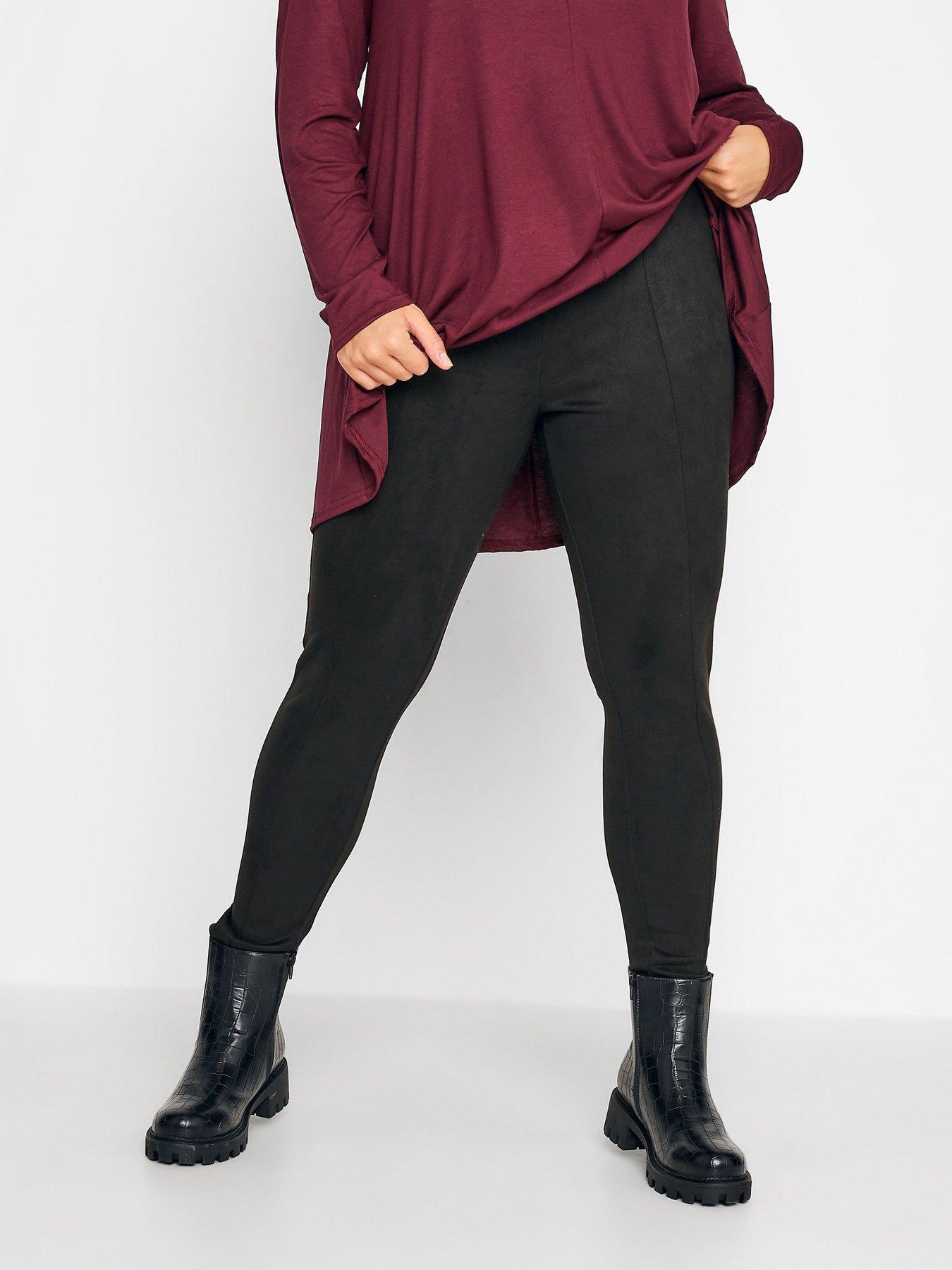 yours-yours-scuba-suede-legging-black