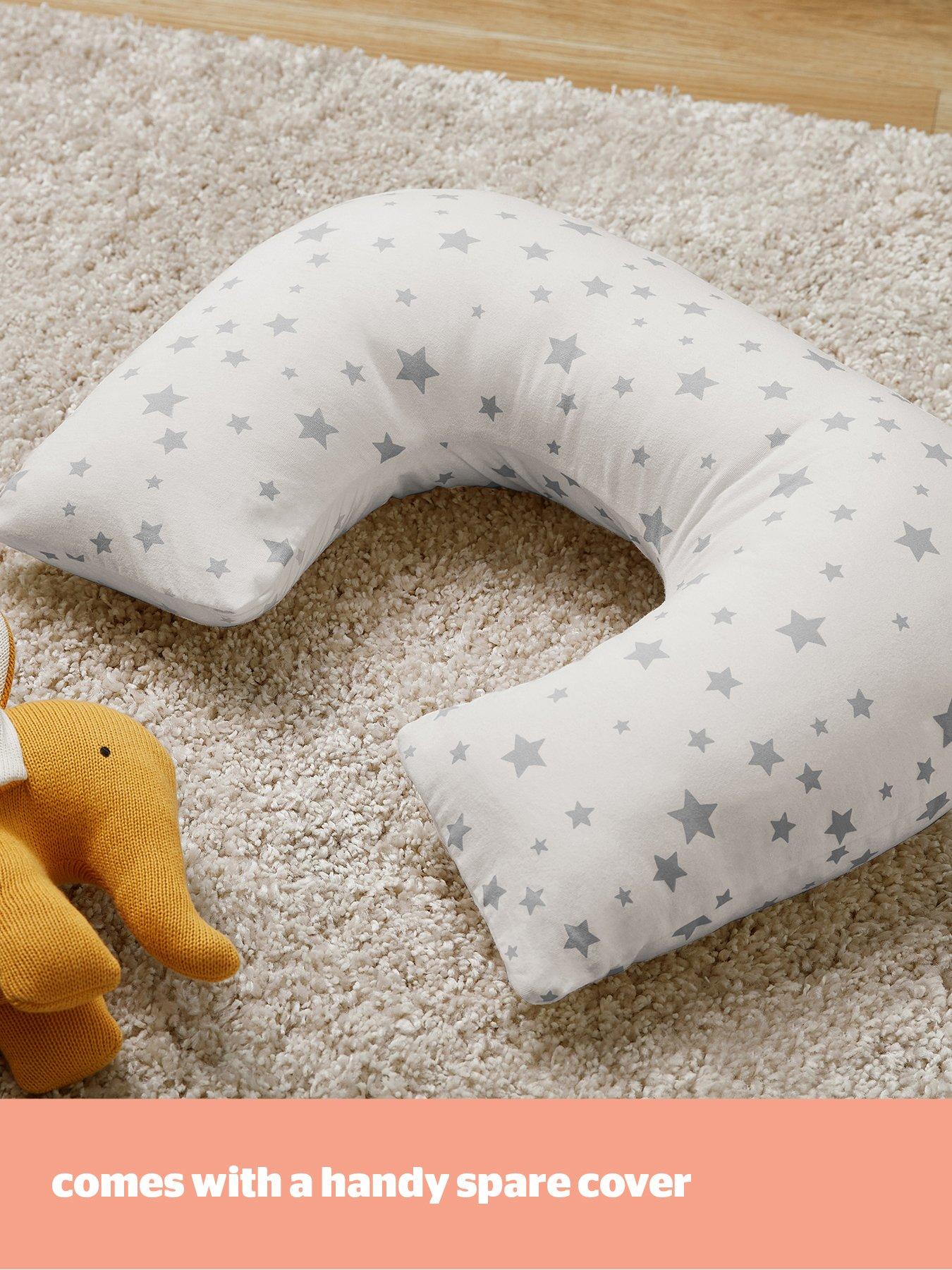 Image 5 of 7 of Silentnight Safe Nights Grow with Me 4-in-1 Pillow with Spare Pillowcase - Grey Star