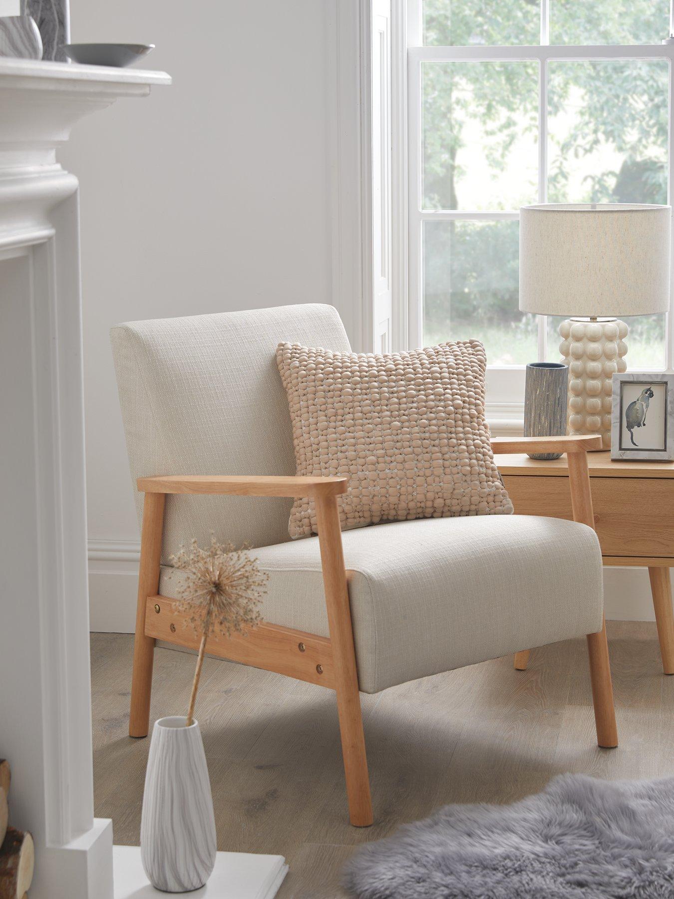 Image 1 of 7 of The Very Collection Ethan Accent Armchair - Natural&nbsp;- FSC&reg; Certified
