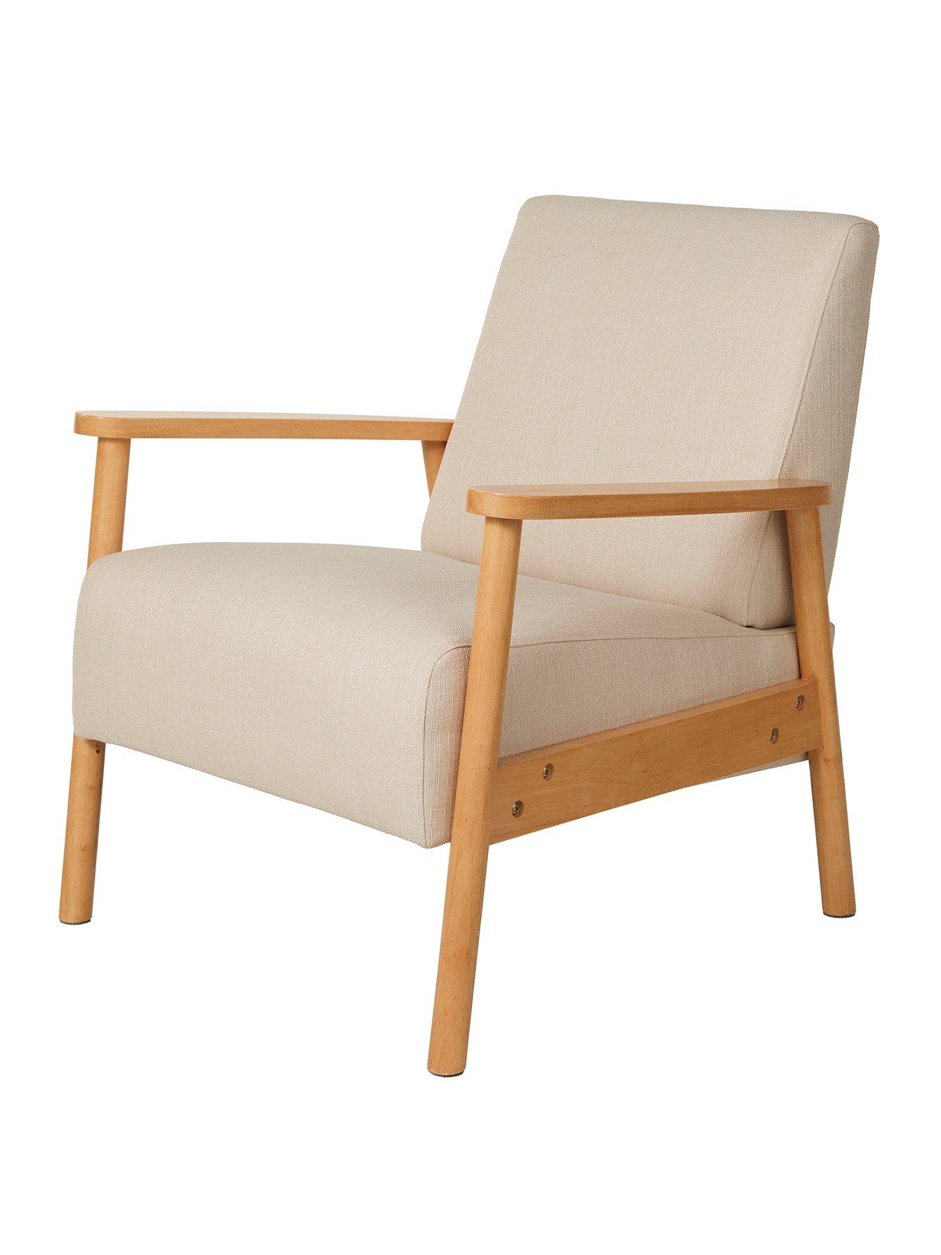 Image 3 of 7 of The Very Collection Ethan Accent Armchair - Natural&nbsp;- FSC&reg; Certified