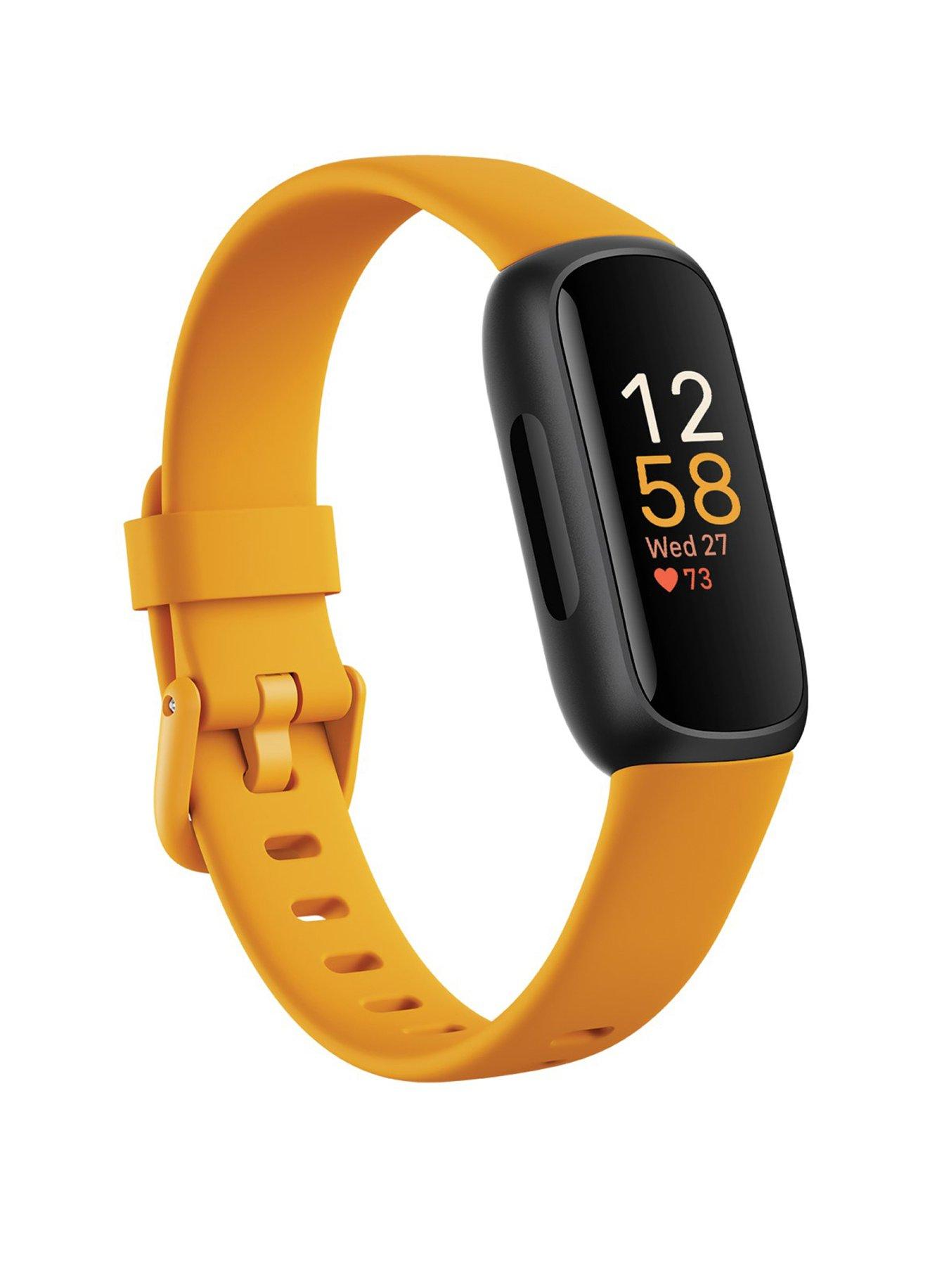 Fitbit Inspire 3 - Black/Midnight Zen Health and Fitness Tracker with up to 10-days battery life. Android and iOS compatible