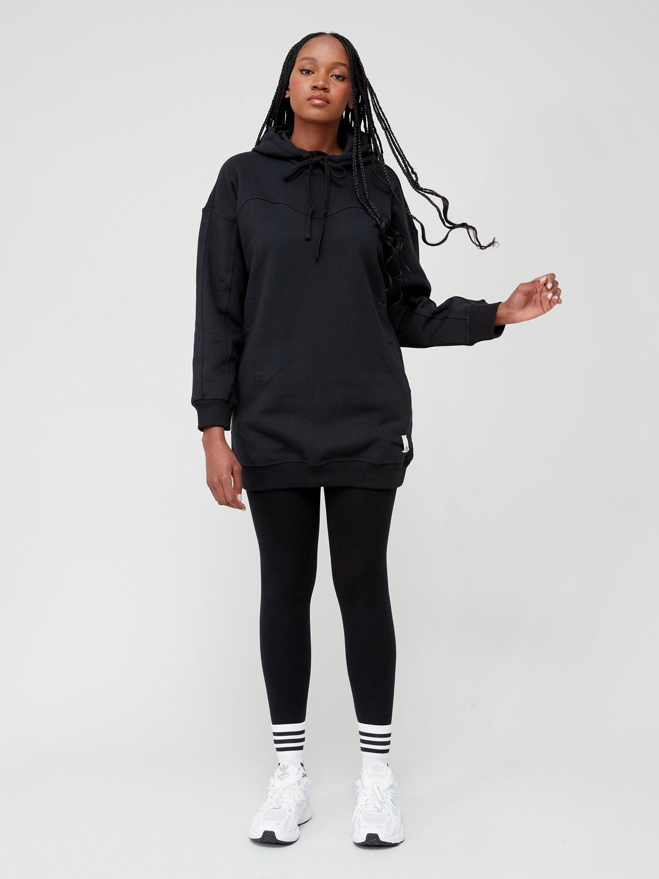 adidas Sportswear Overhead Longline Hoodie Black Very Ireland