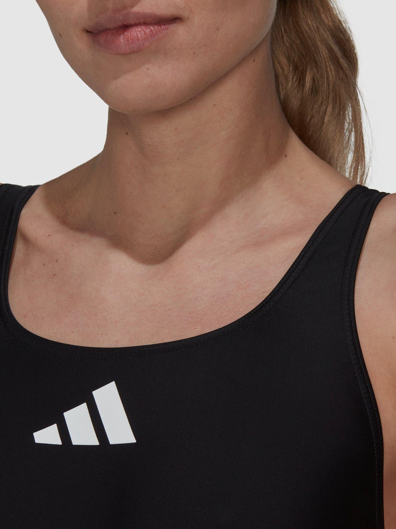 adidas-performance-3-bar-logo-swimsuit-blackwhiteoutfit