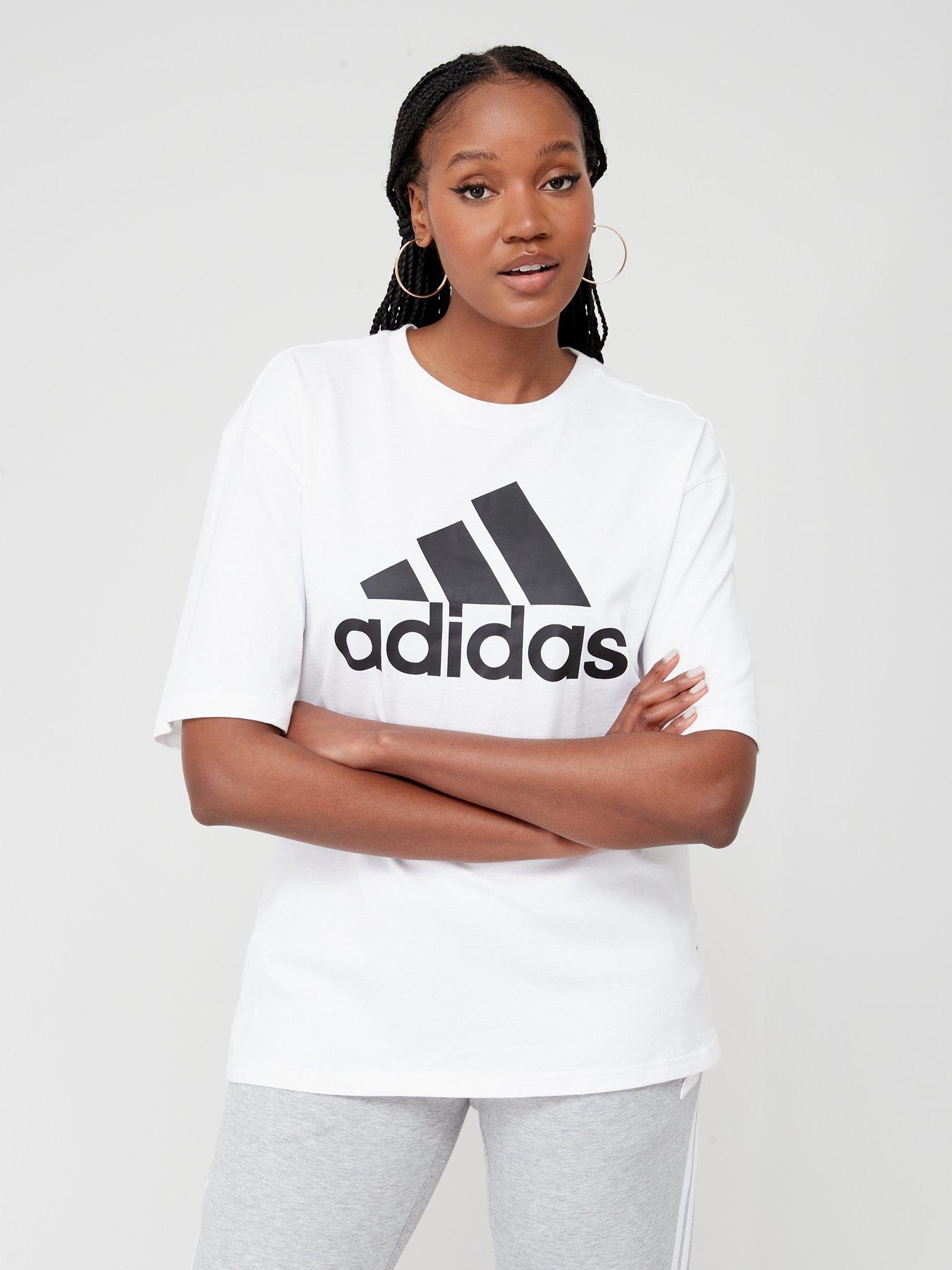 White | Adidas | T-shirts | Sportswear | Women | Very Ireland | Sport-T-Shirts