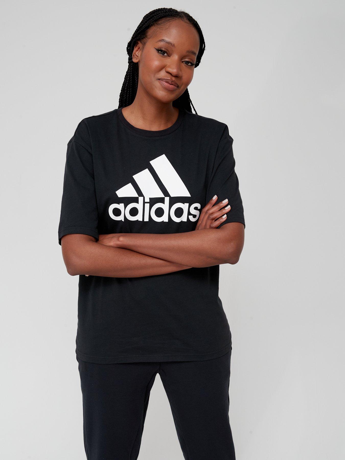 adidas-sportswear-womens-big-logo-boyfriend-t-shirt-blackwhitedetail