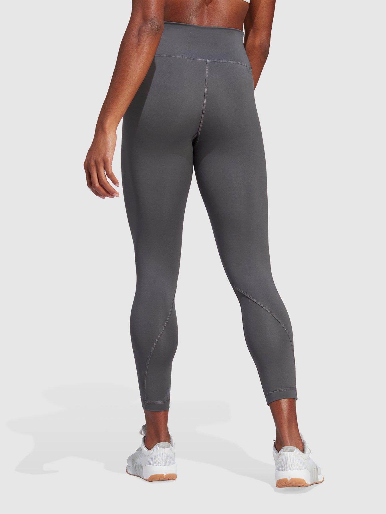 adidas Hyperbright Optime 7/8 Leggings - Grey