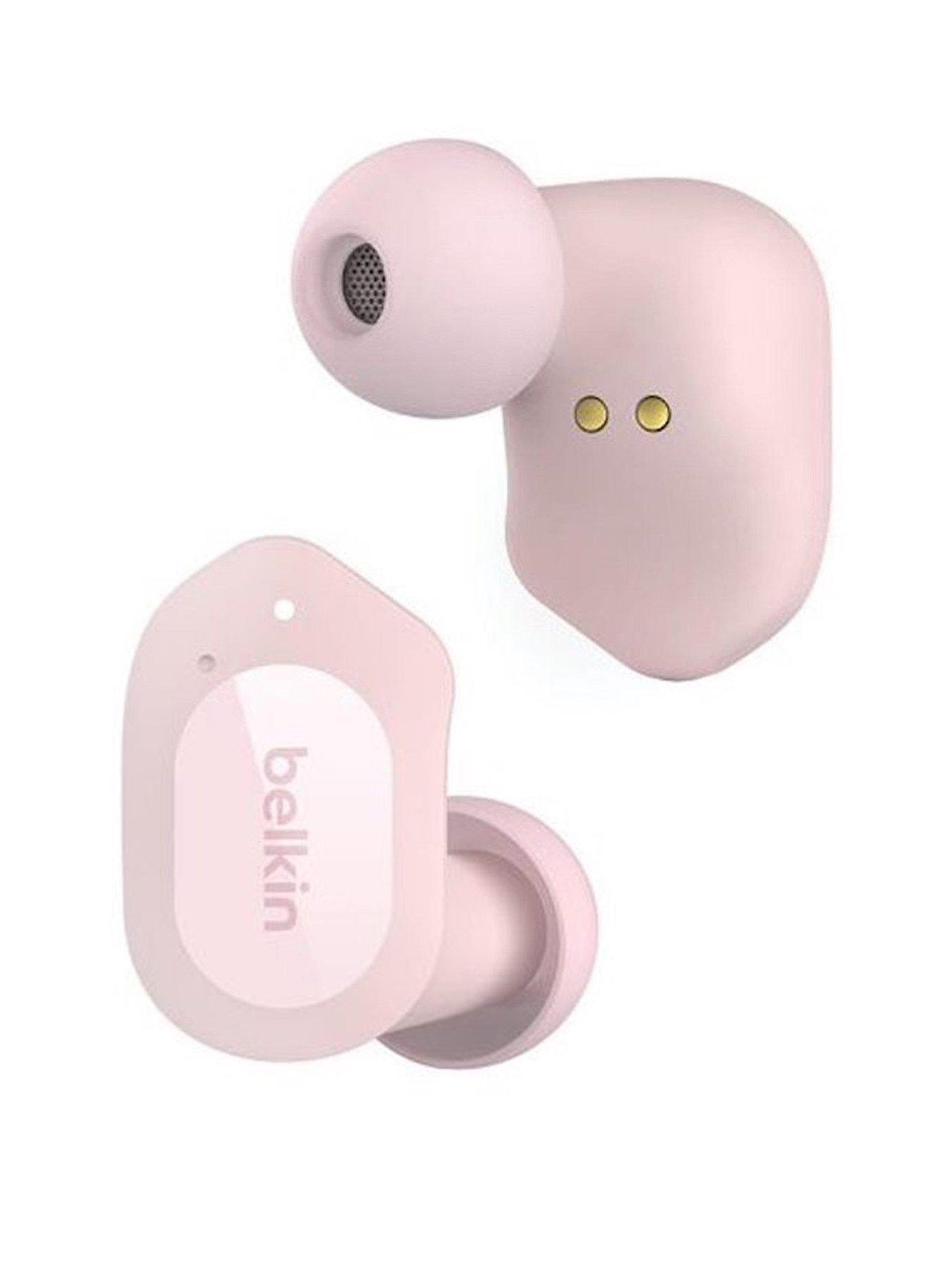 Pink earphone discount