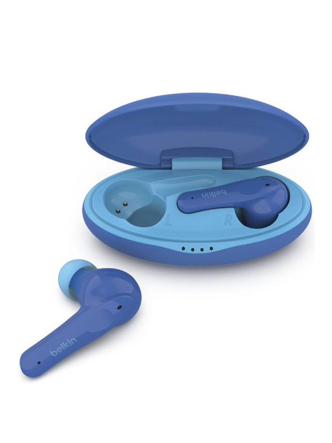 Belkin Soundform NANO TRUE WIRELESS EARBUDS For Kids Blue Very