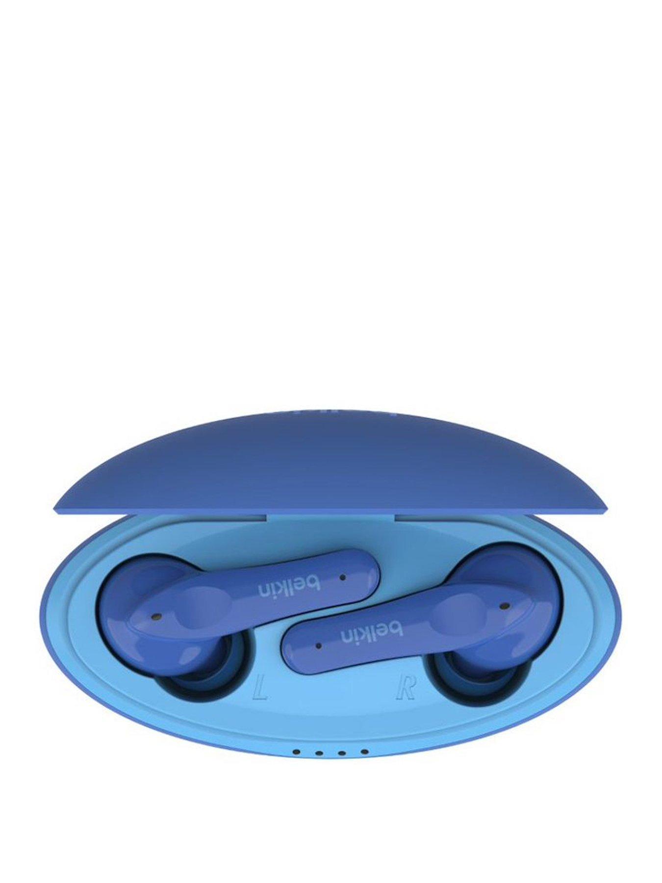 Belkin Soundform NANO TRUE WIRELESS EARBUDS For Kids Blue Very