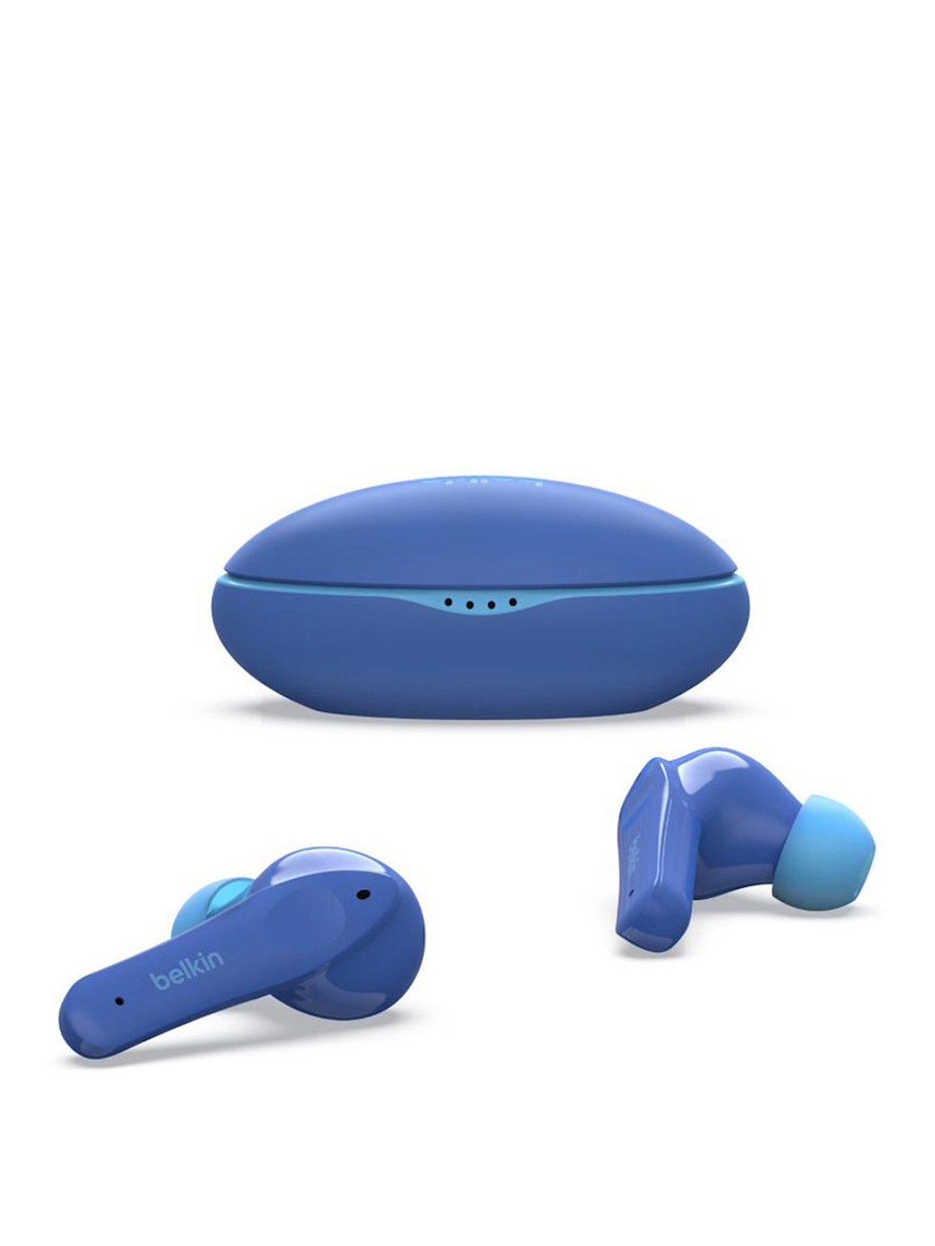 Belkin Soundform NANO TRUE WIRELESS EARBUDS For Kids Blue Very