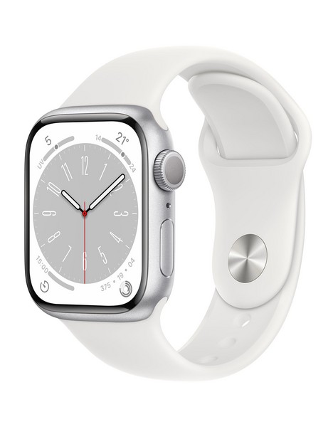 apple-watch-series-8-gps-41mm-silver-aluminium-case-with-white-sport-band