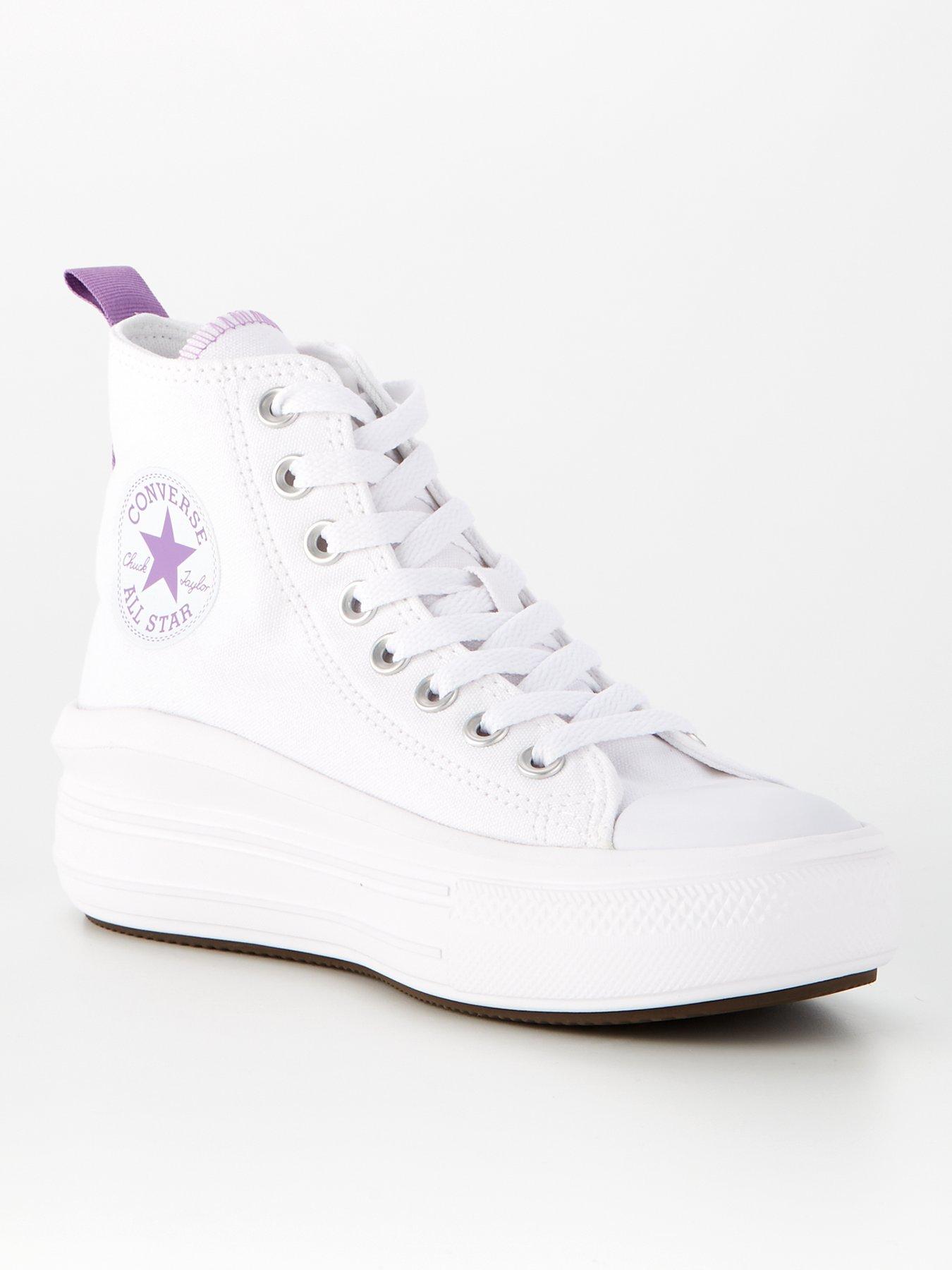 converse-junior-girls-move-canvas-hi-top-trainers-whitepurplestillFront