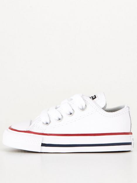 converse-chuck-taylor-all-star-leather-ox-infant-plimsollnbsp--white