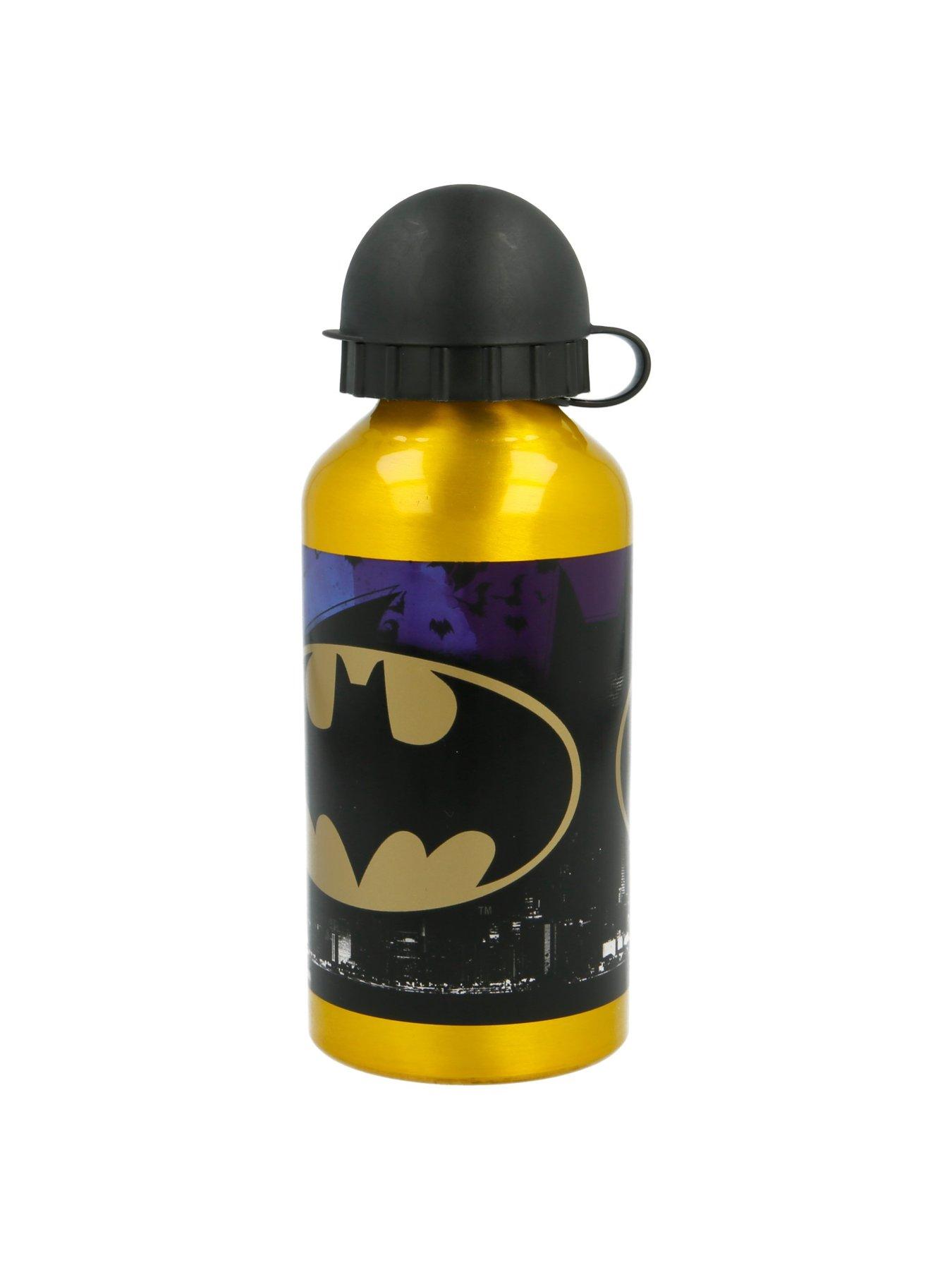 Batman Uniform Flip Straw Water Bottle