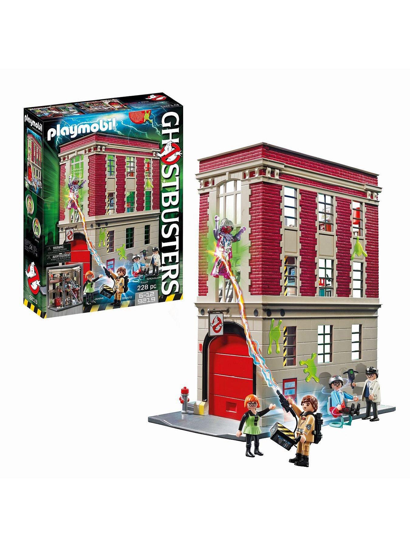 Playmobil 9219 ghostbusters store fire headquarters