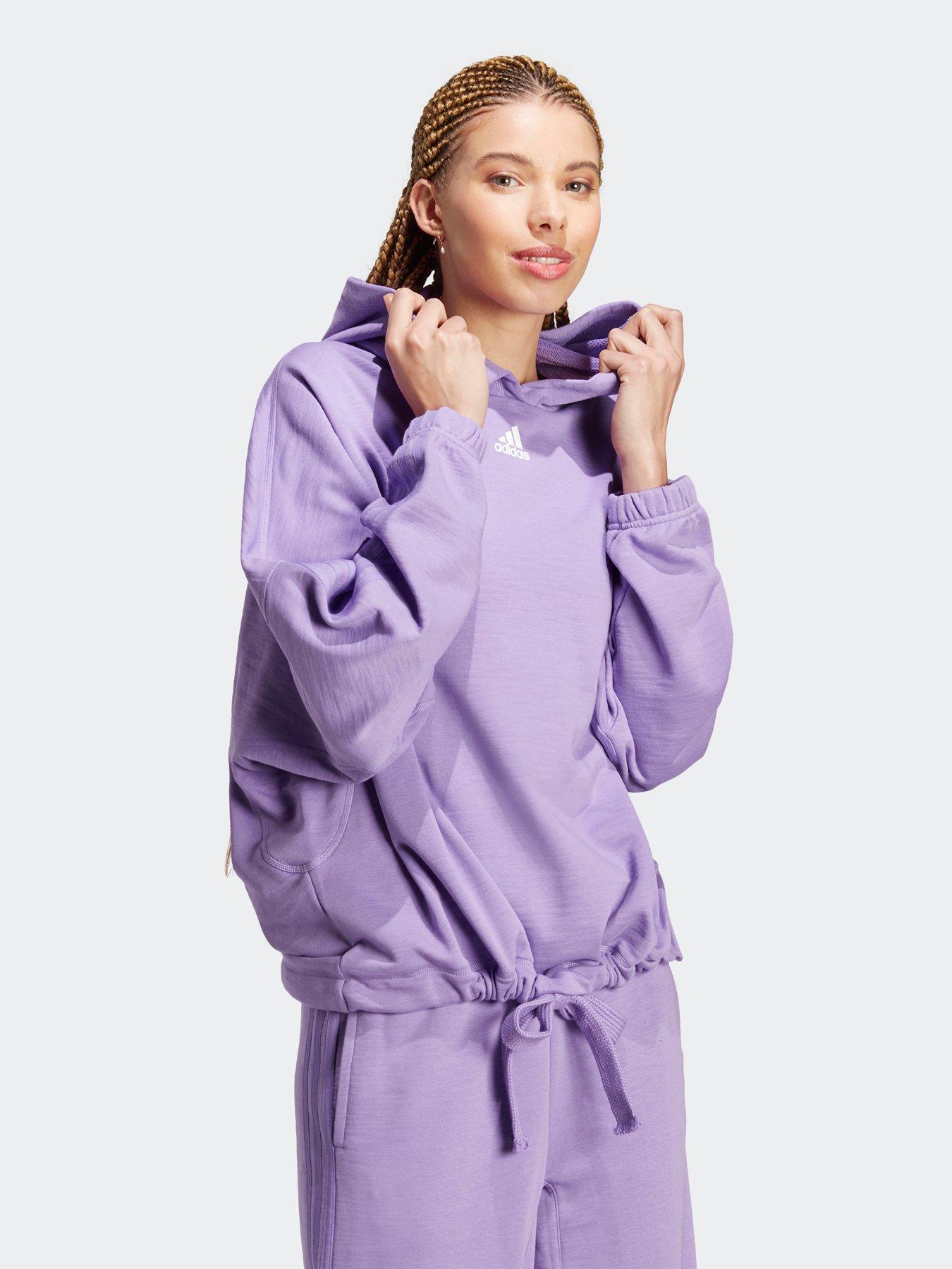 Originals cropped clearance hoodie purple glow