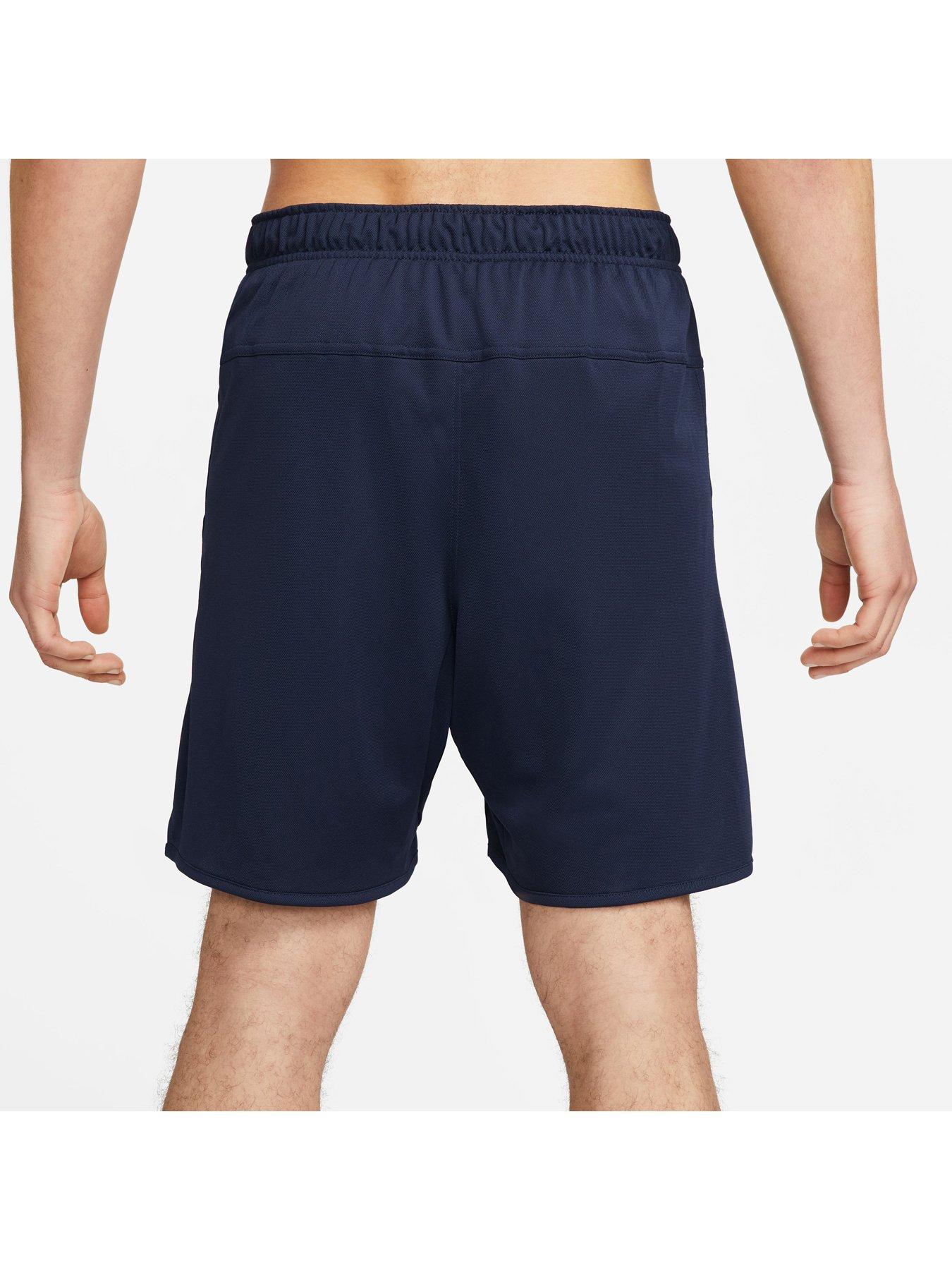 Navy dri cheap fit shorts