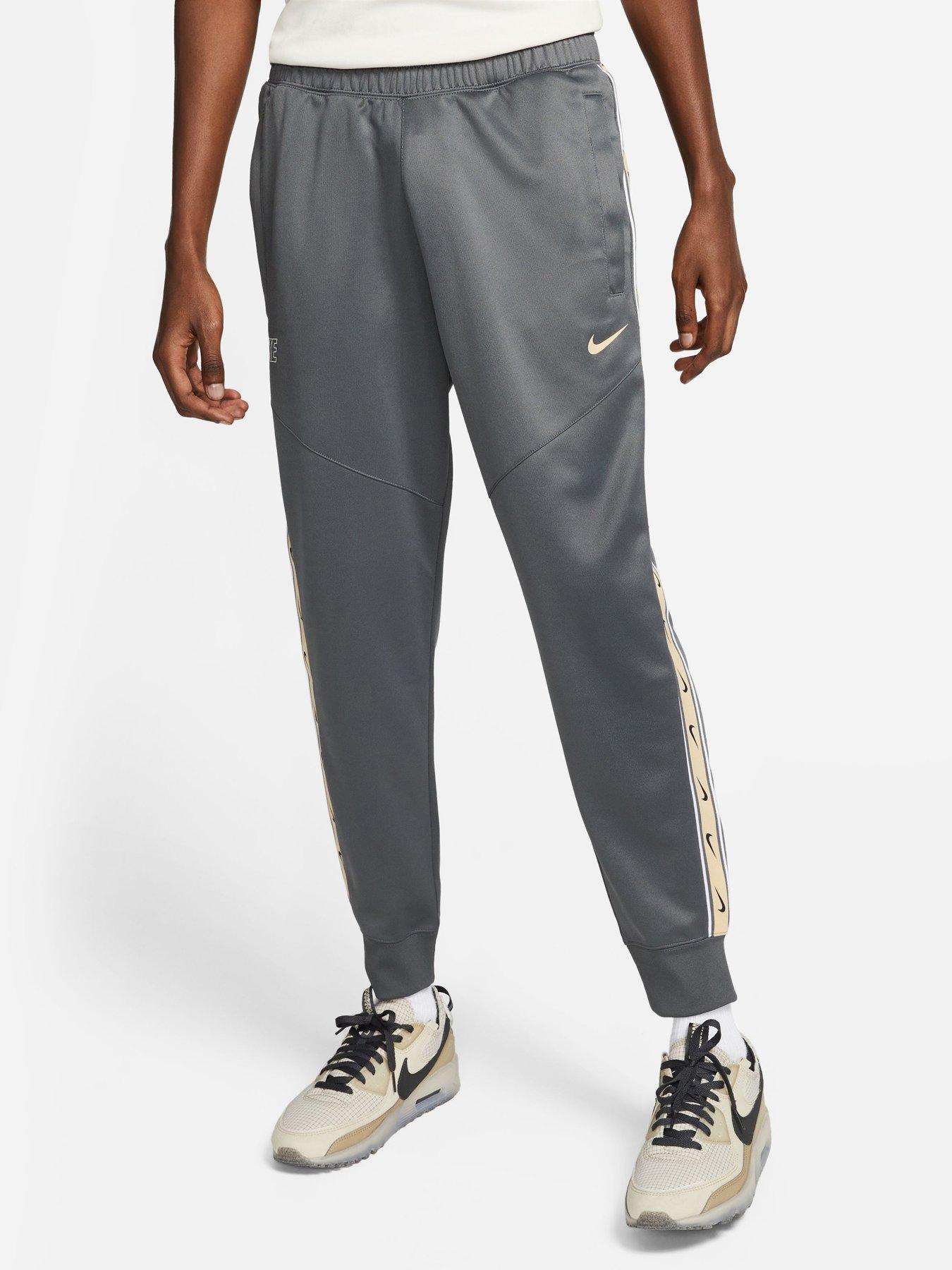 Nike zip store track pants