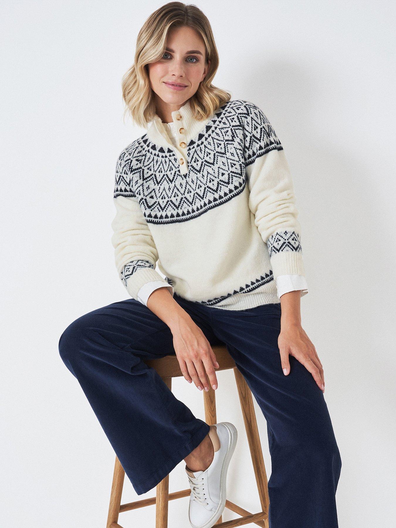 10 | Jumpers | White | Knitwear | Women 