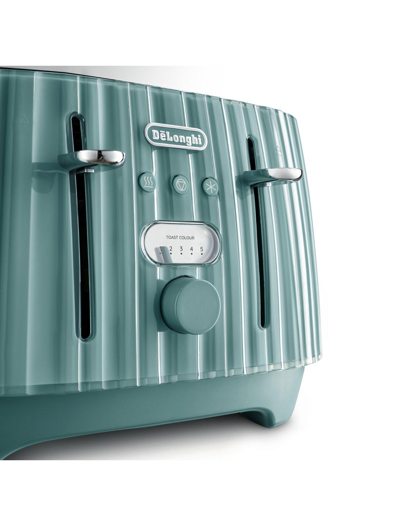 Image 3 of 6 of DeLonghi Delonghi Ballerina 4-Slice Toaster - Green