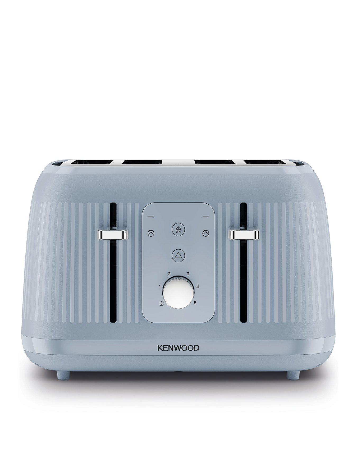 Image 1 of 6 of Kenwood Dawn 4-Slice Toaster tfp09.000bl -&nbsp;Stone Blue