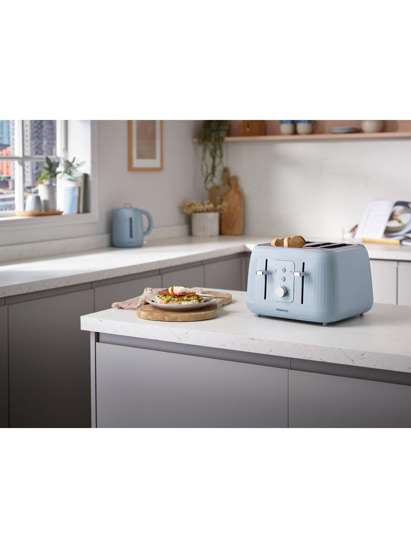 Image 4 of 6 of Kenwood Dawn 4-Slice Toaster tfp09.000bl -&nbsp;Stone Blue